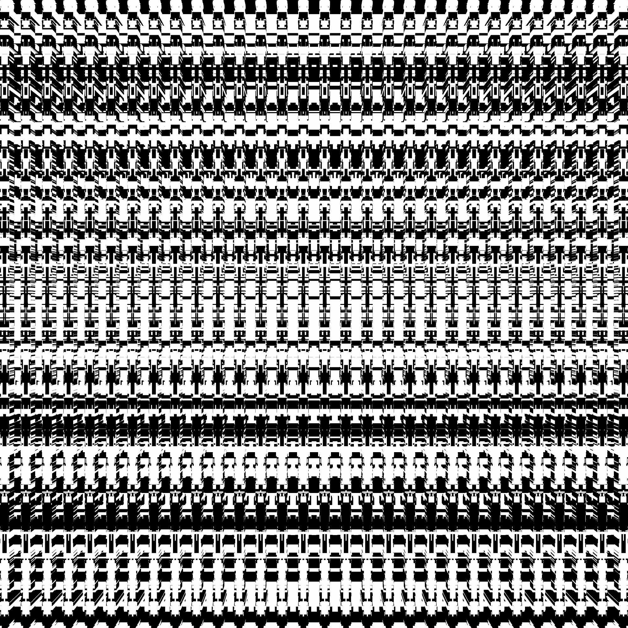 black and white textile machine #21