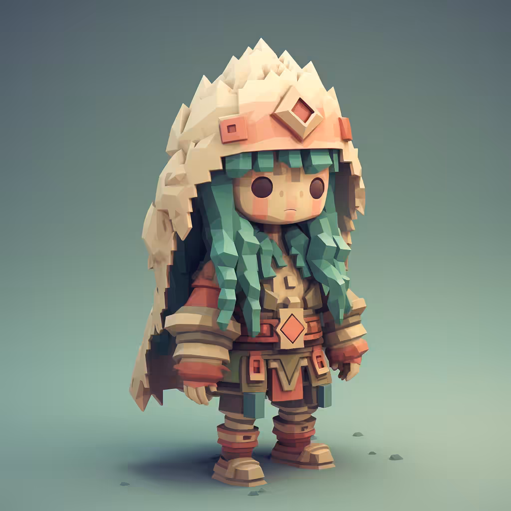 Tez Pixel Figure #150