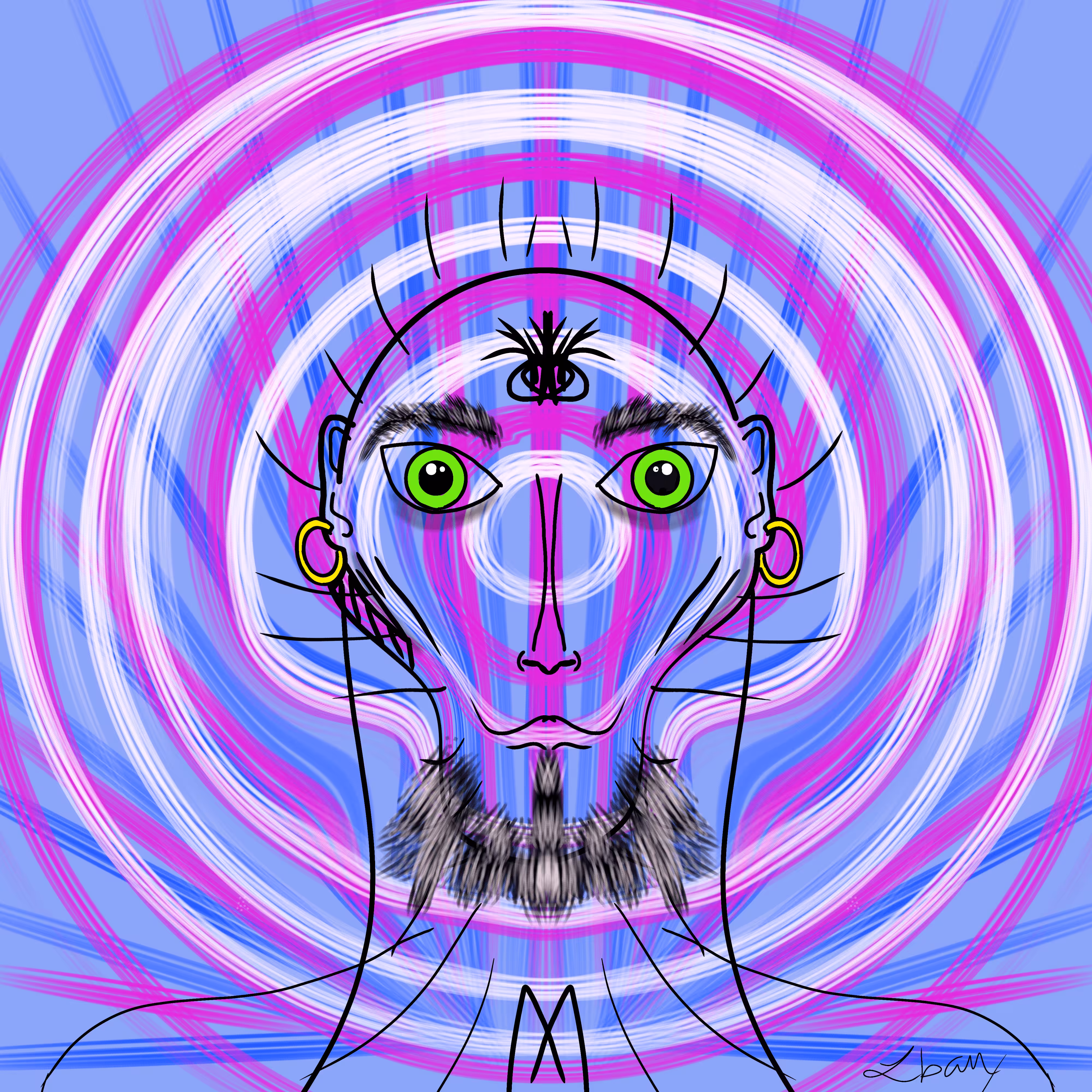 The purple spectrum