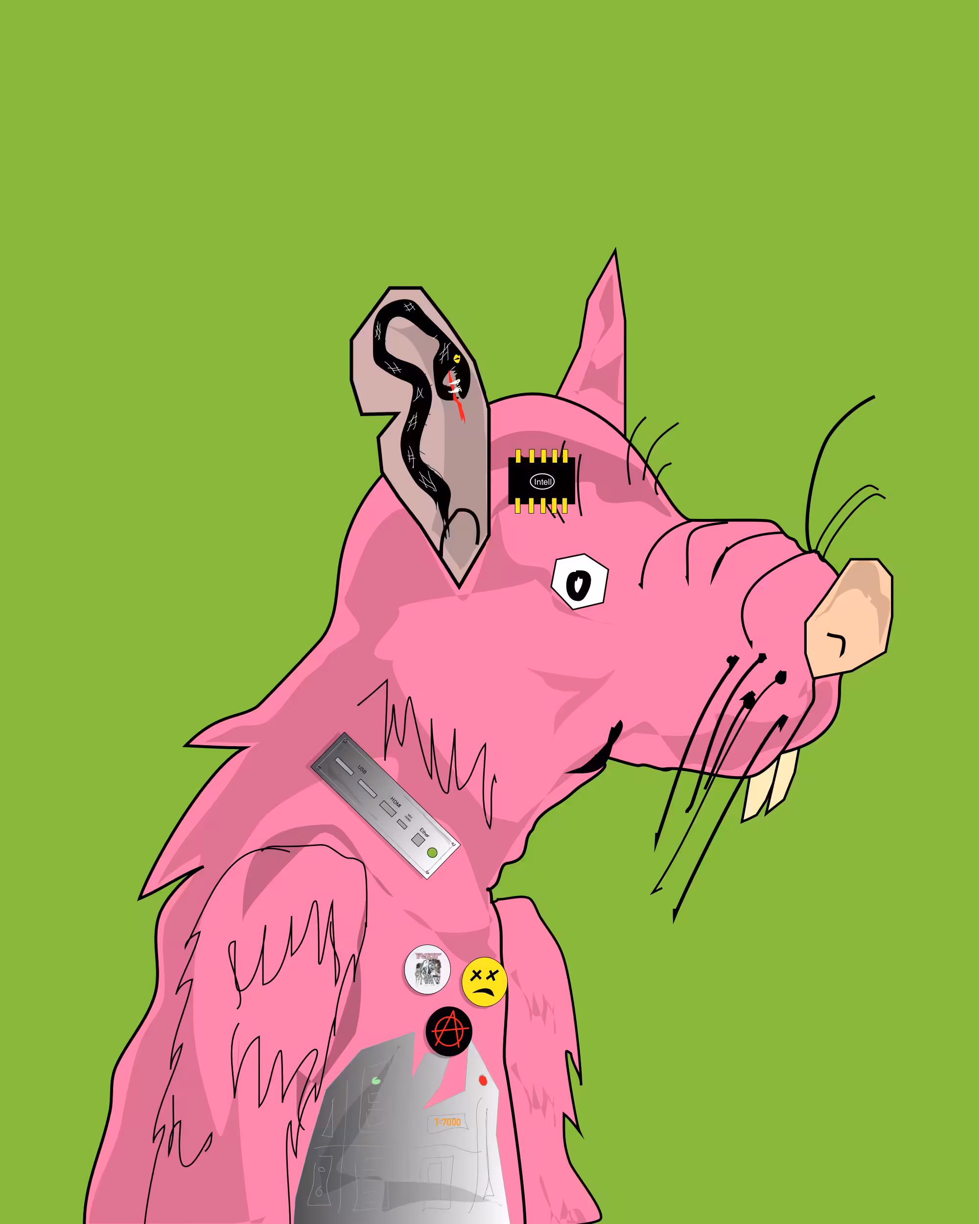 🤖 Cyborg RATZ 🐀 #123
