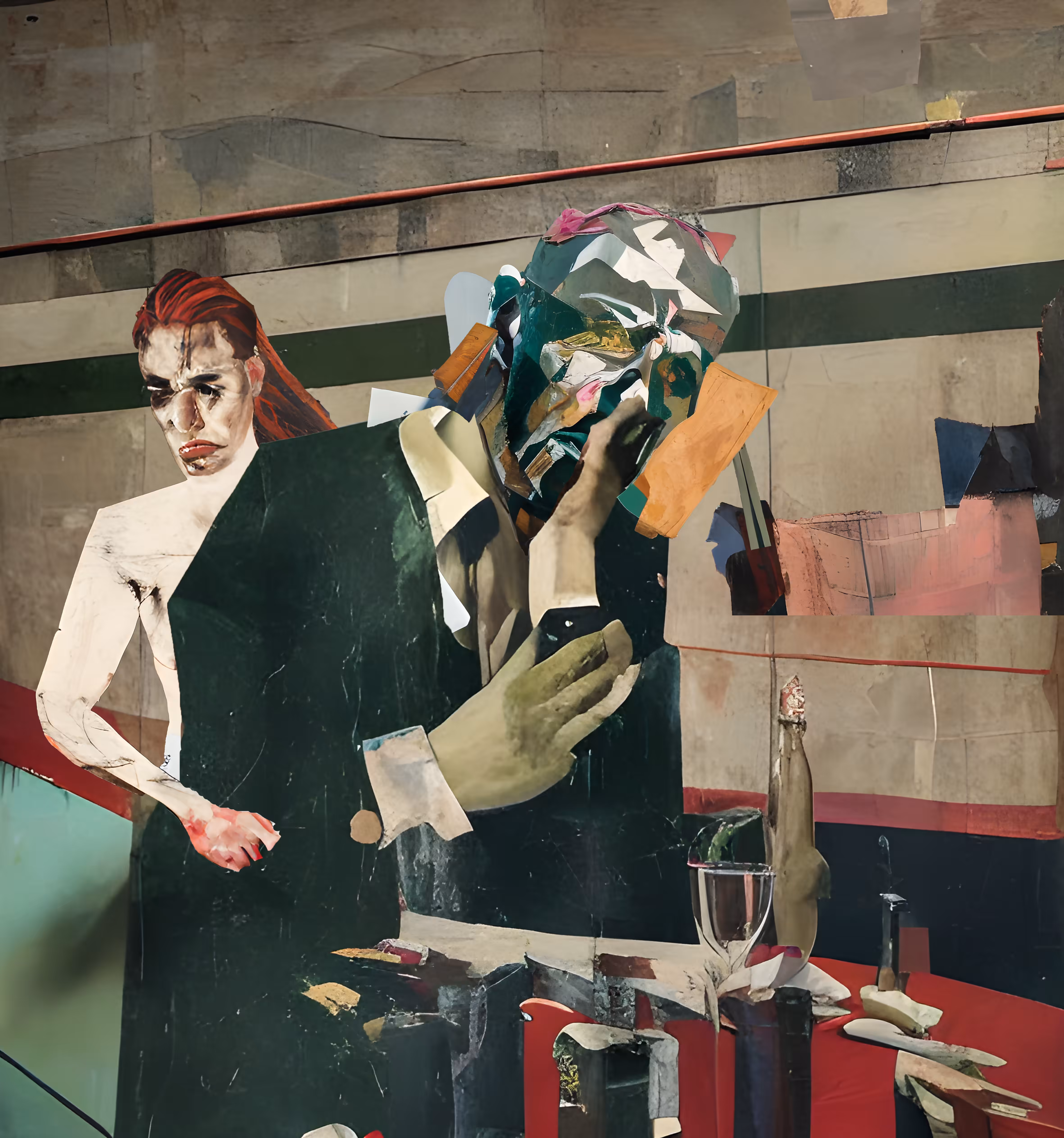 bolin132: the last glass of sparkling wine