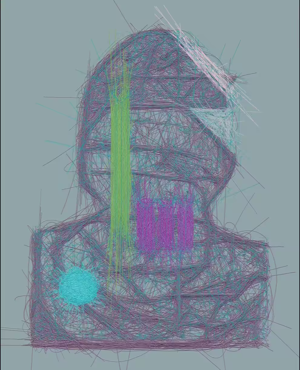 Study for a masked portrait (2021)