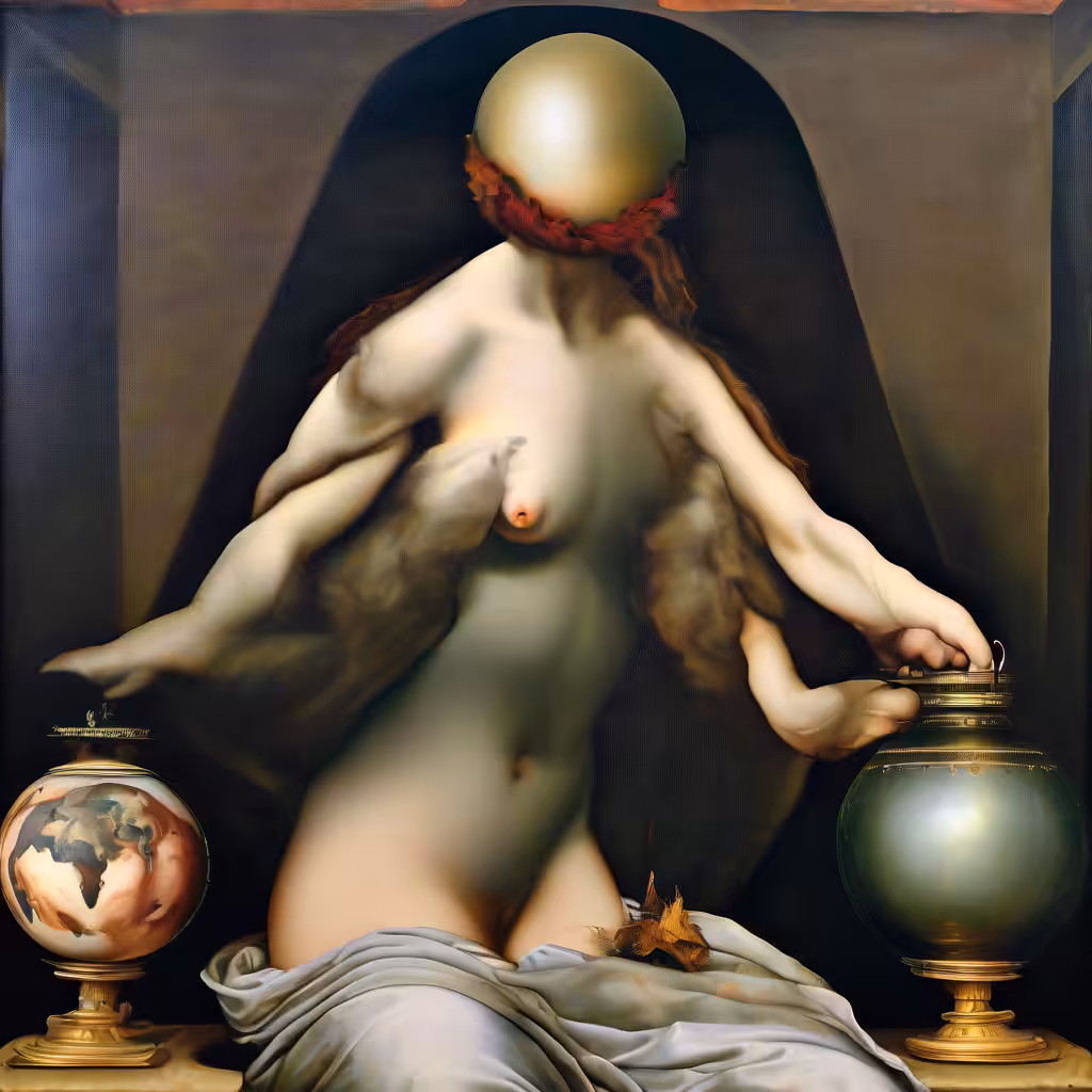 Study VII for an AI Altarpiece