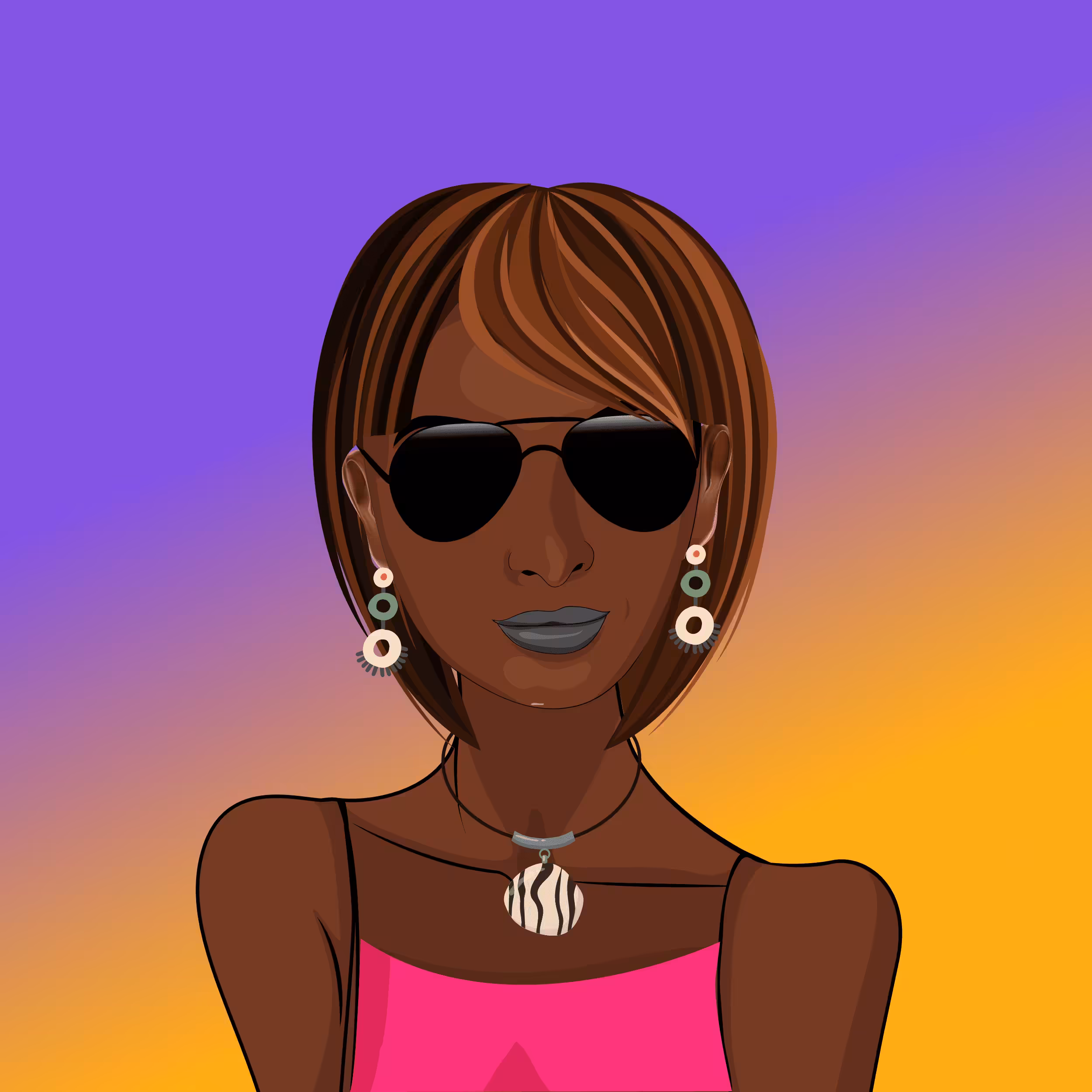 Cool Lady #1055