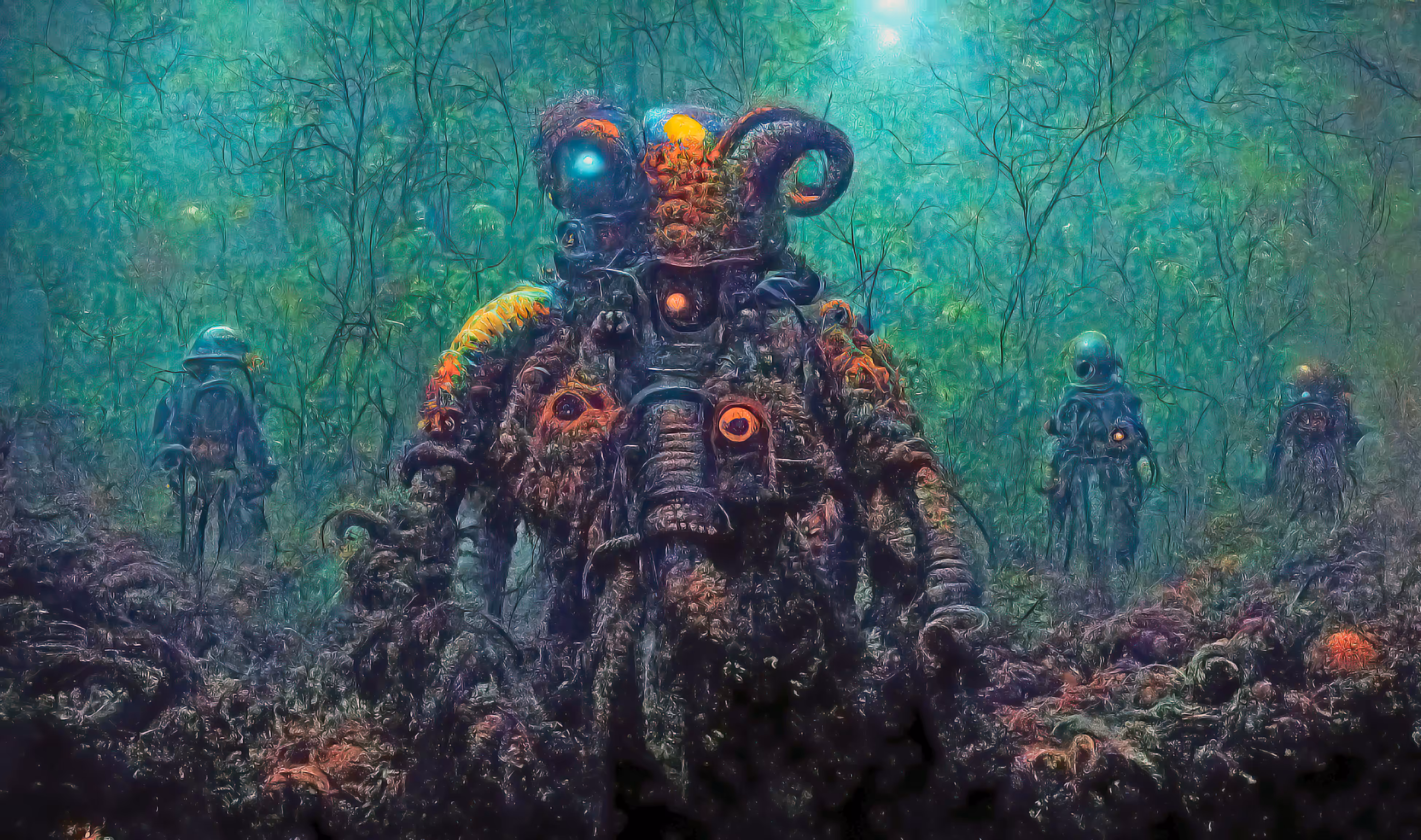 Strange beast from abyss