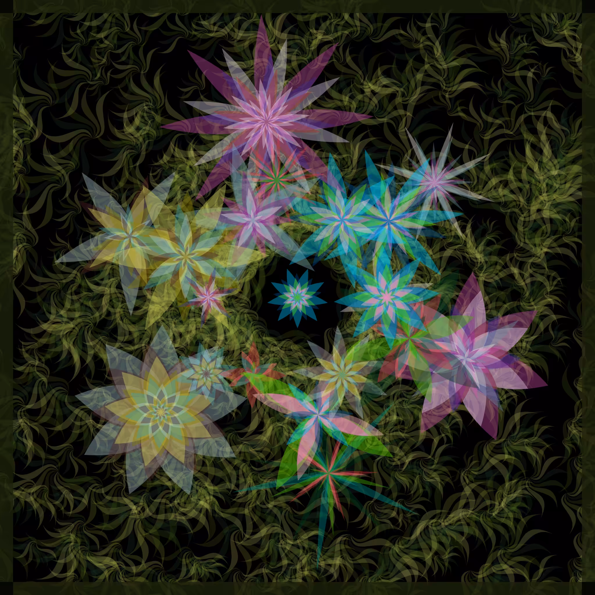 Bezier Garden #8
