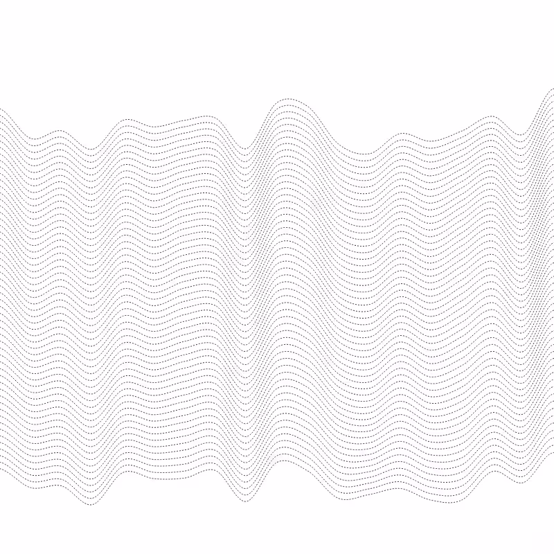 Mountains Waves and Valleys #6