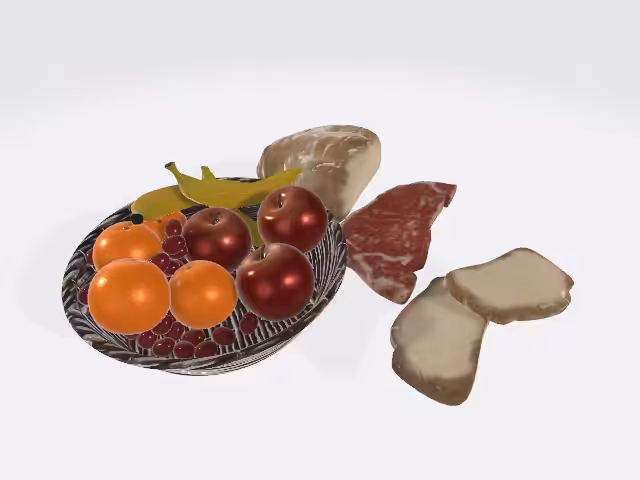 fruits_meat_bread