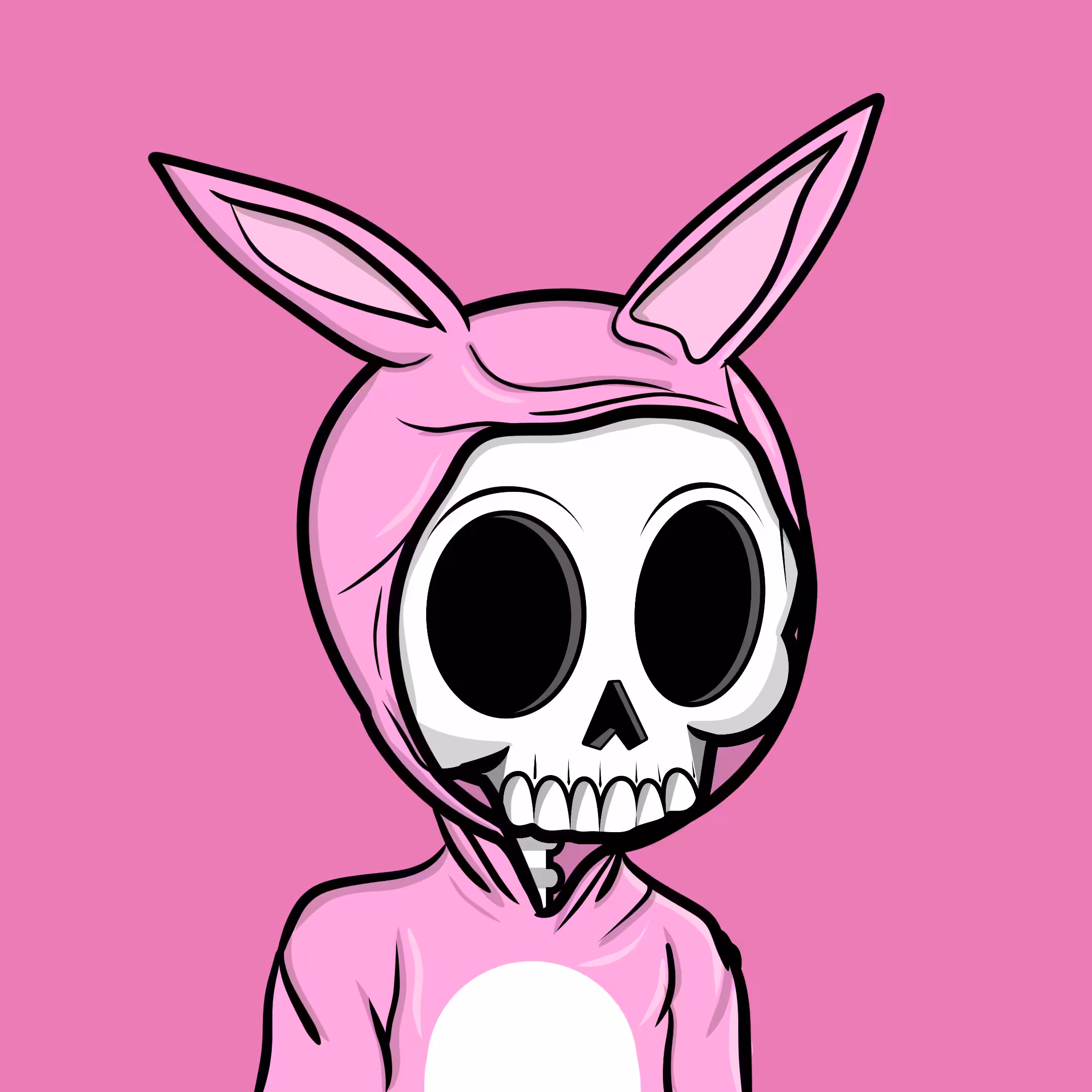 Edgar The Skeleton - Bunny #136