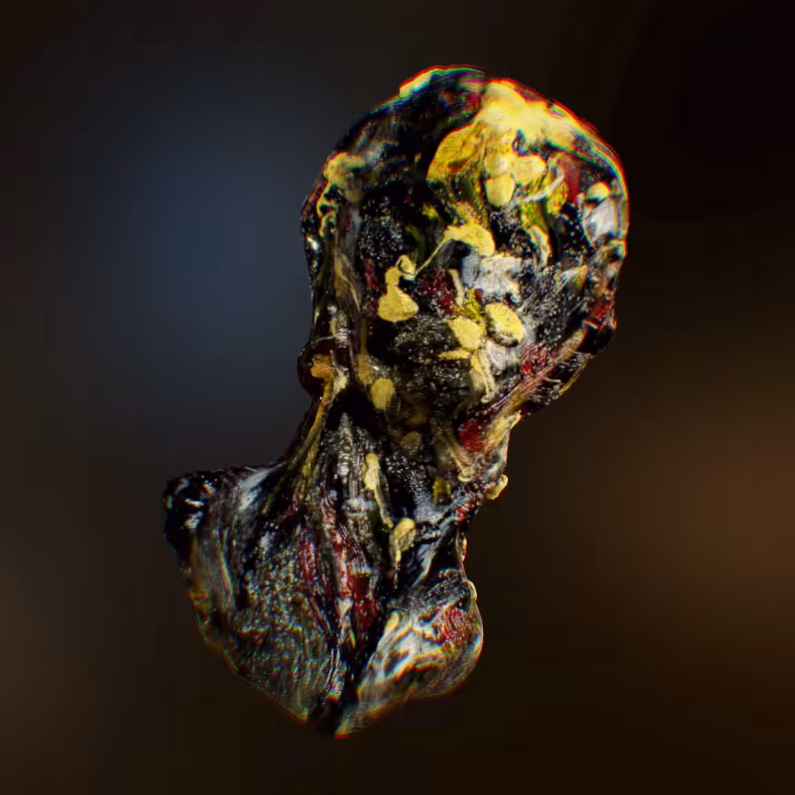 Jaeyeol Han Sculptures: Deathmask #3 - Passersby, Unmask