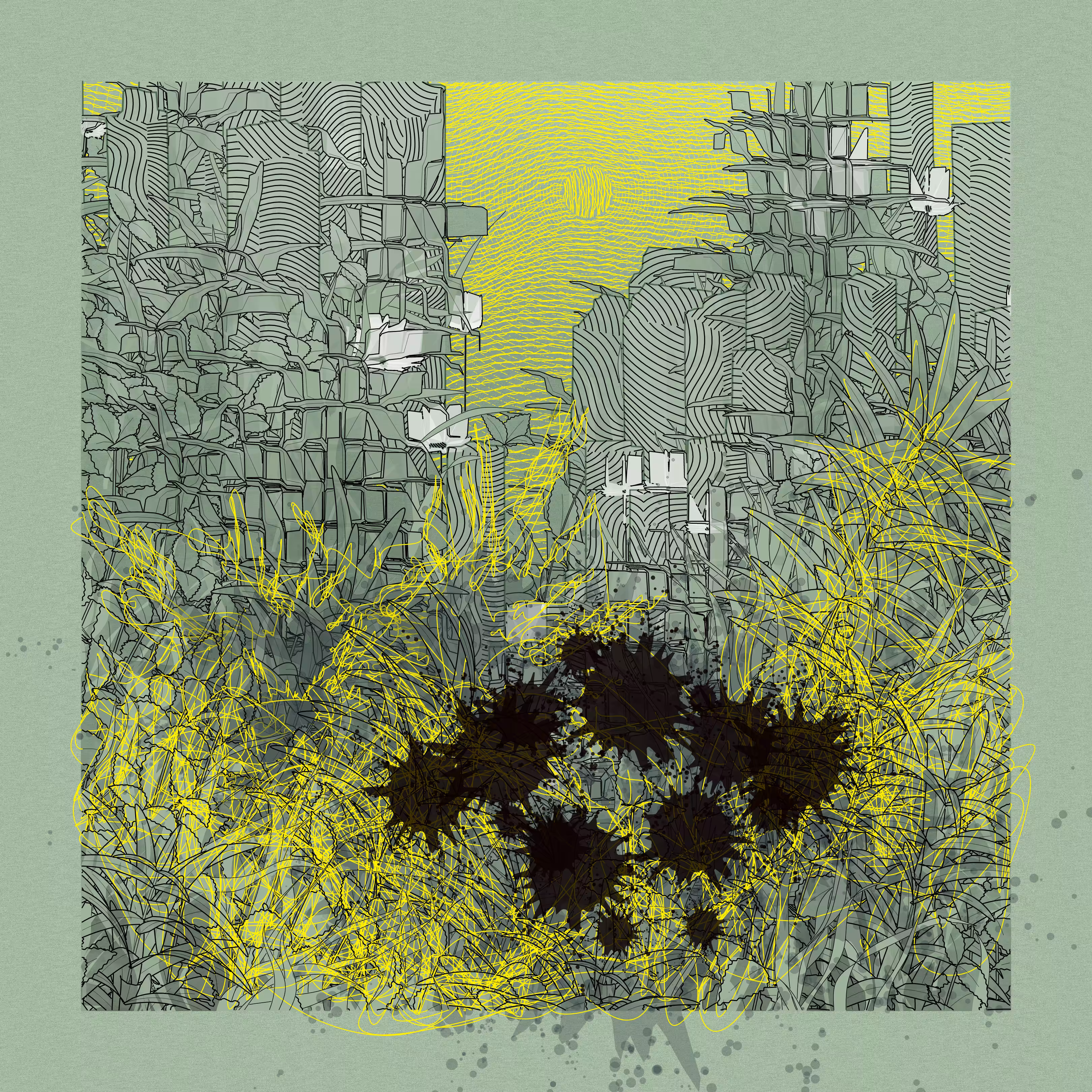 Landscape with Carbon Capture #698