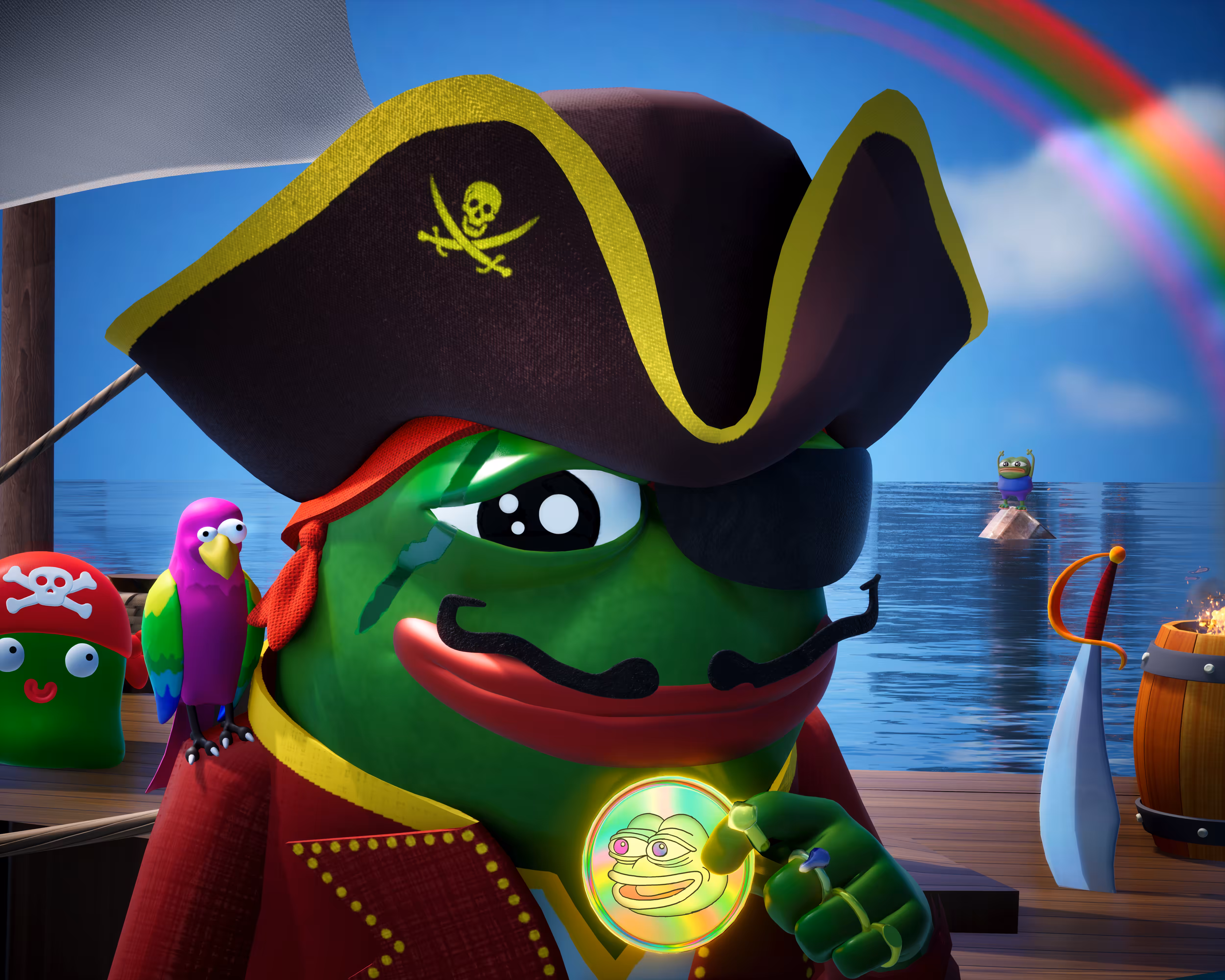 Pirate Pepe Fam 🏴‍☠️