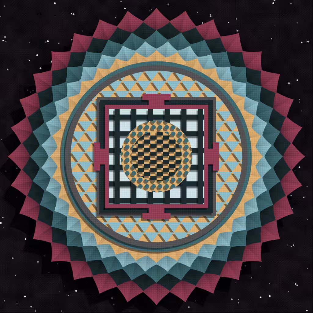 Paper Mandala #75