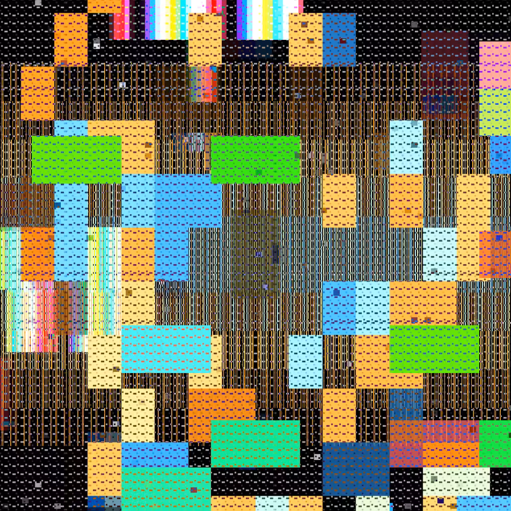 A Pixelated Dream Accumulations #15