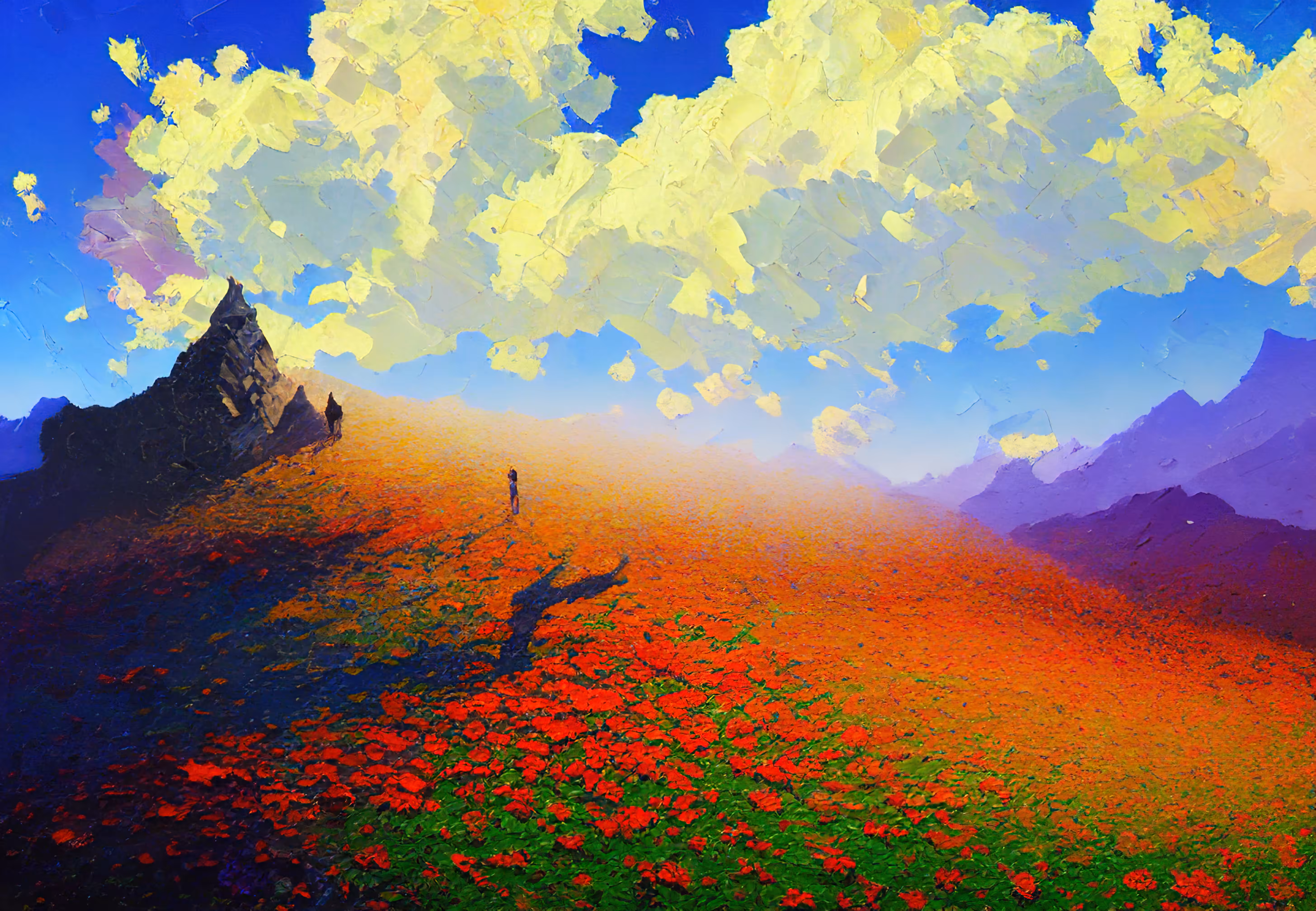 pAInting: Mountain #9