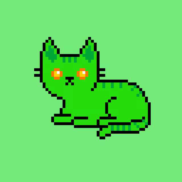 pixel kitten: Pixel Kitten #0002