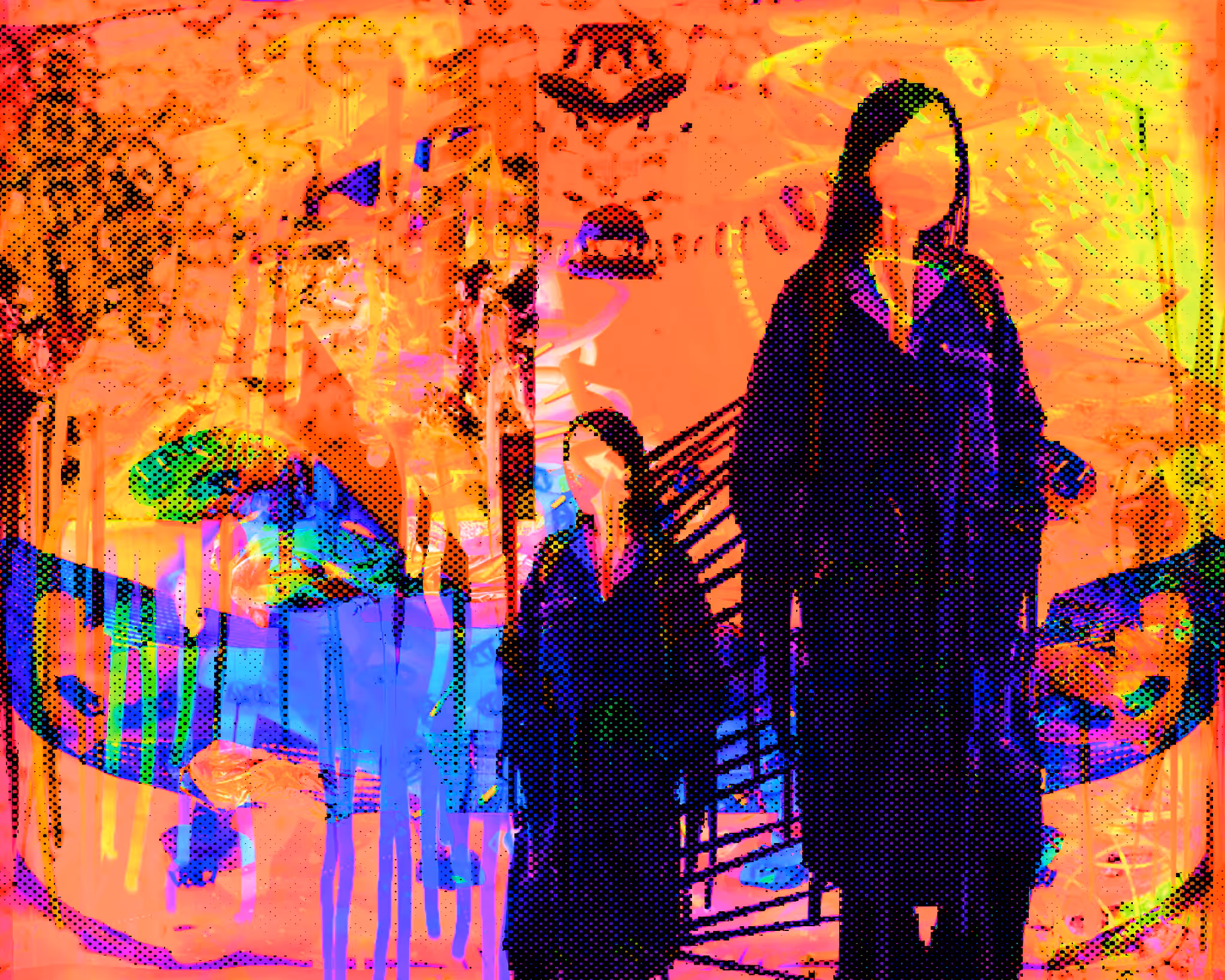 Sisters at the Art Gallery