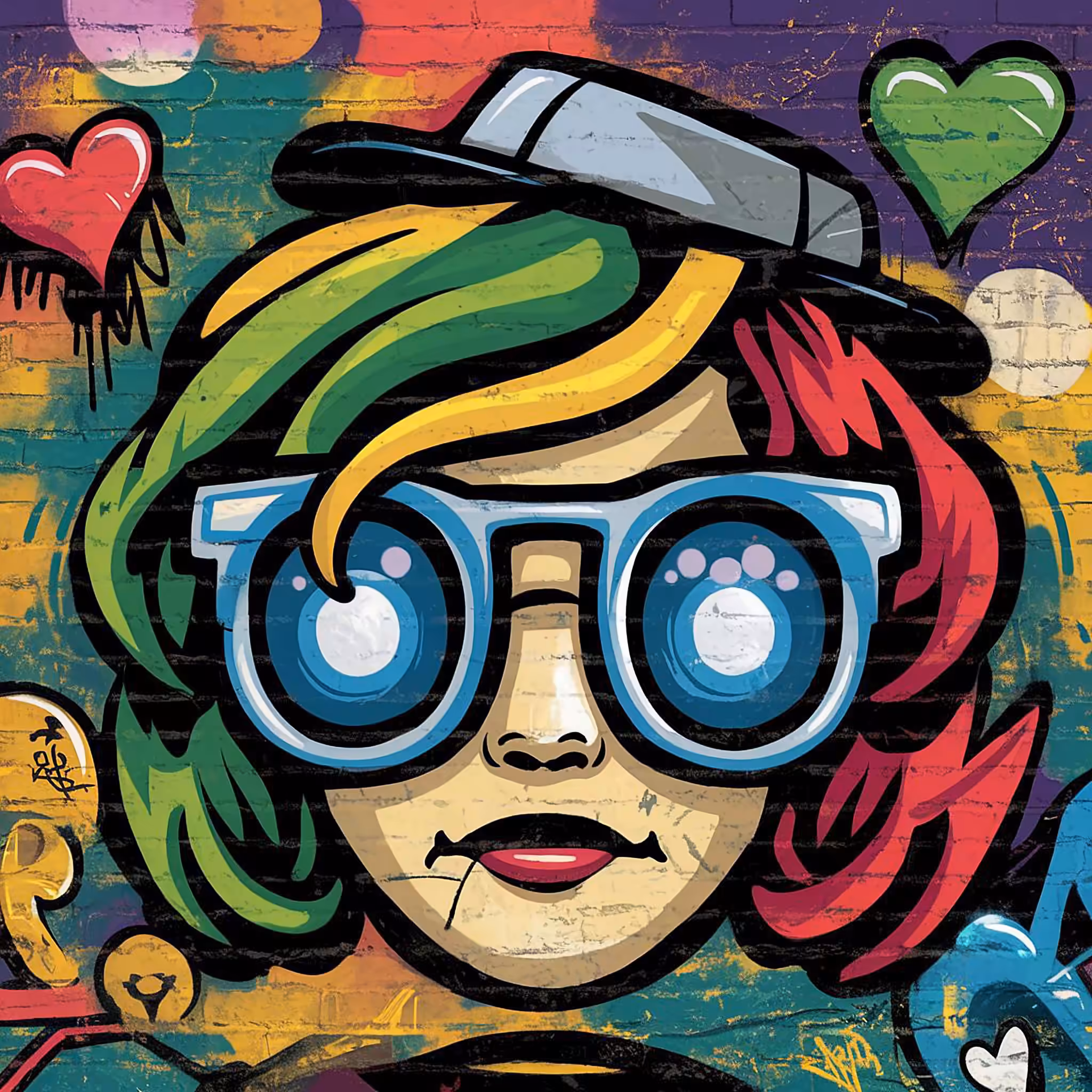 Graffiti Woman