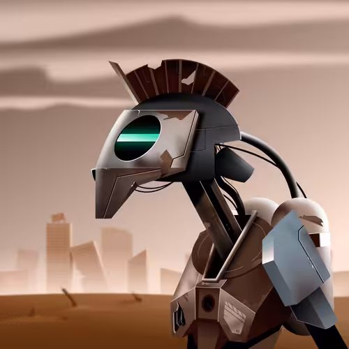 Savage Droids: COMMUNITY Shock Droid B-0918