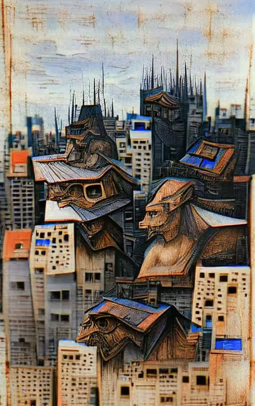 Gargoyle Cityscape