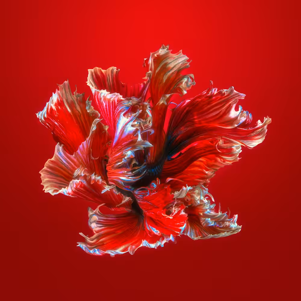 Abstract flower