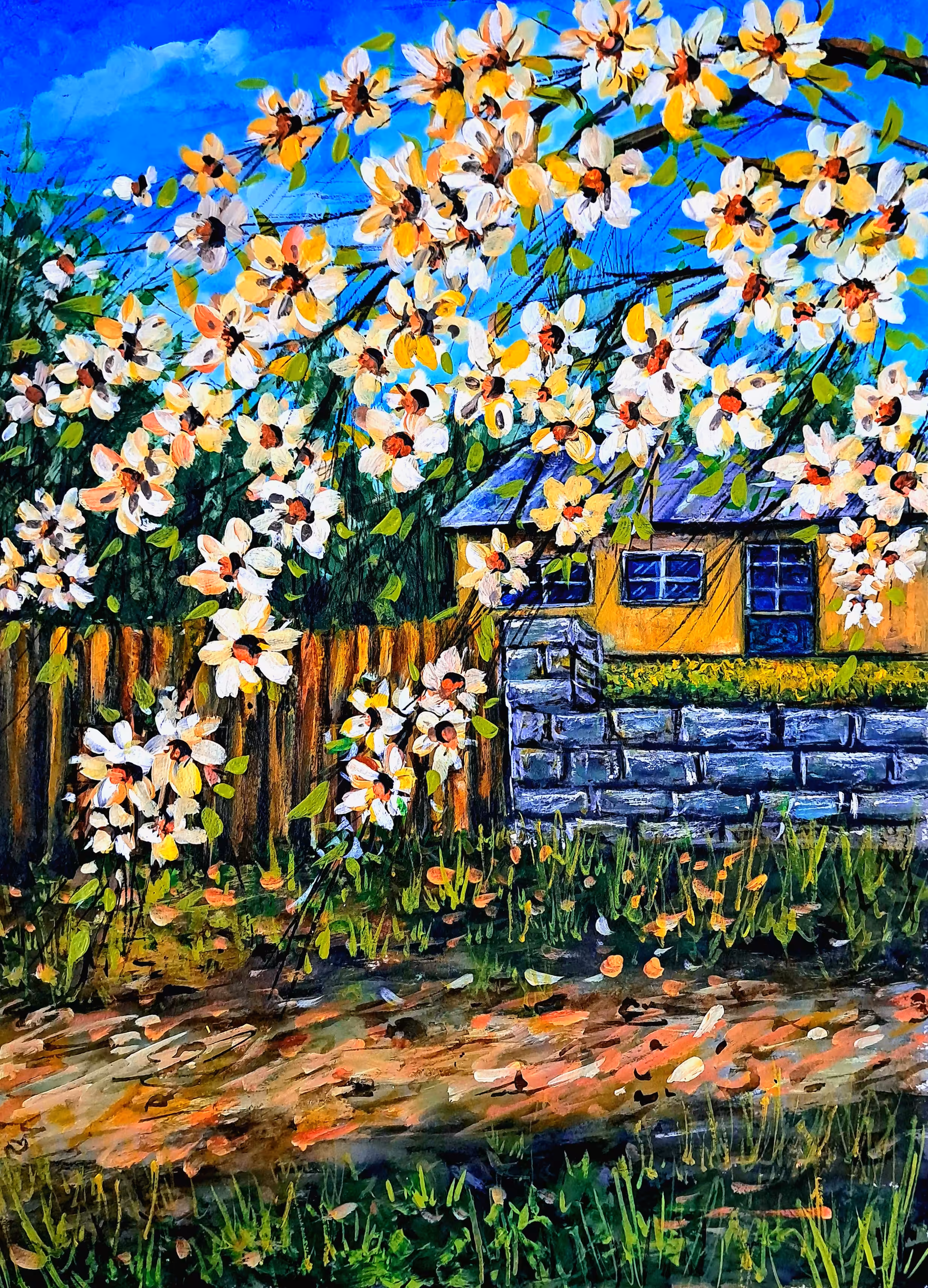 Colorful nature: The House That Waited for Spring