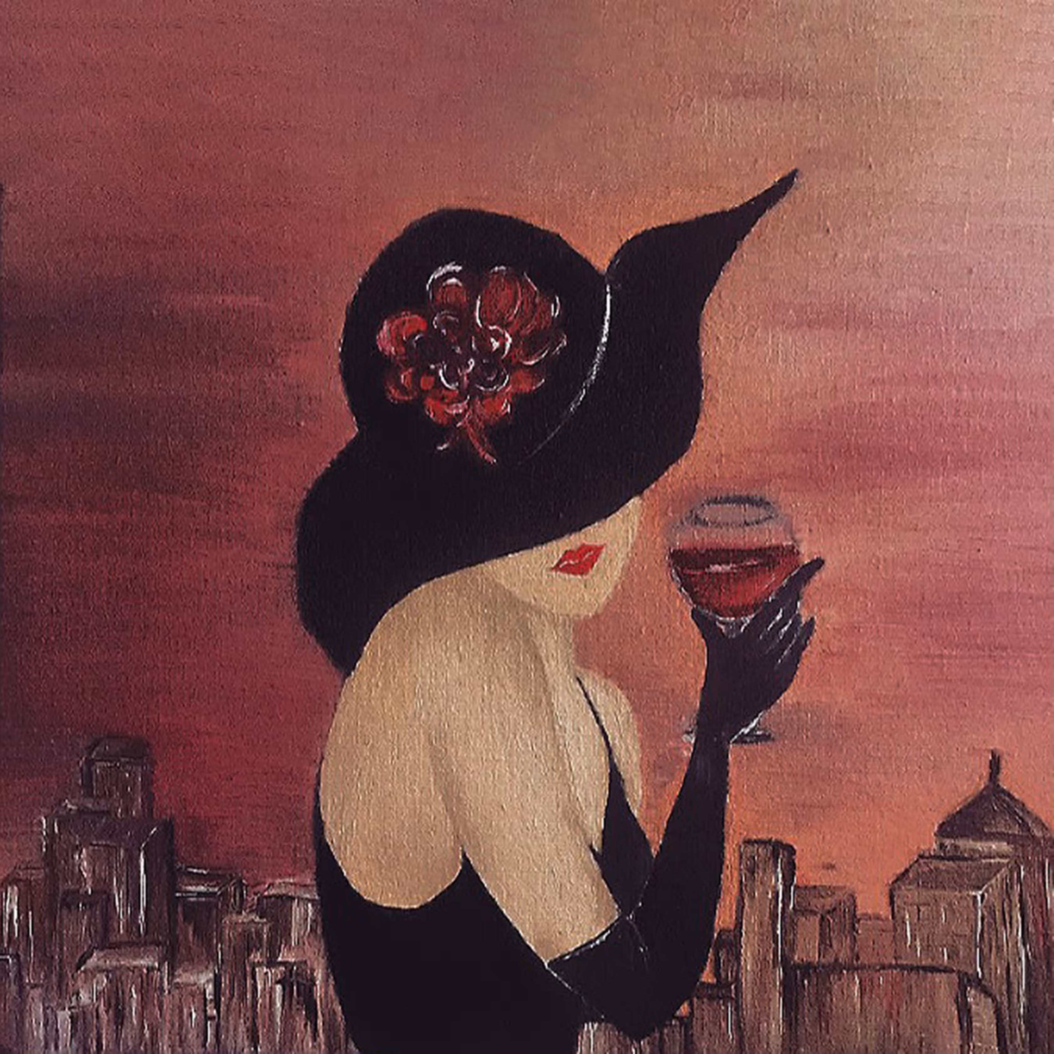 La Dame Rouge à Manhattan
