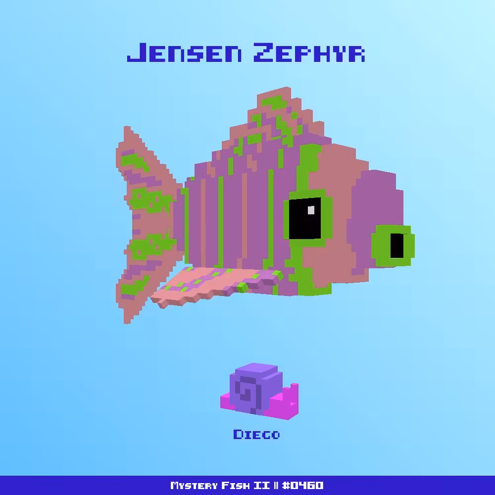 Jensen Zephyr :: Mystery Fish 0460/1000 