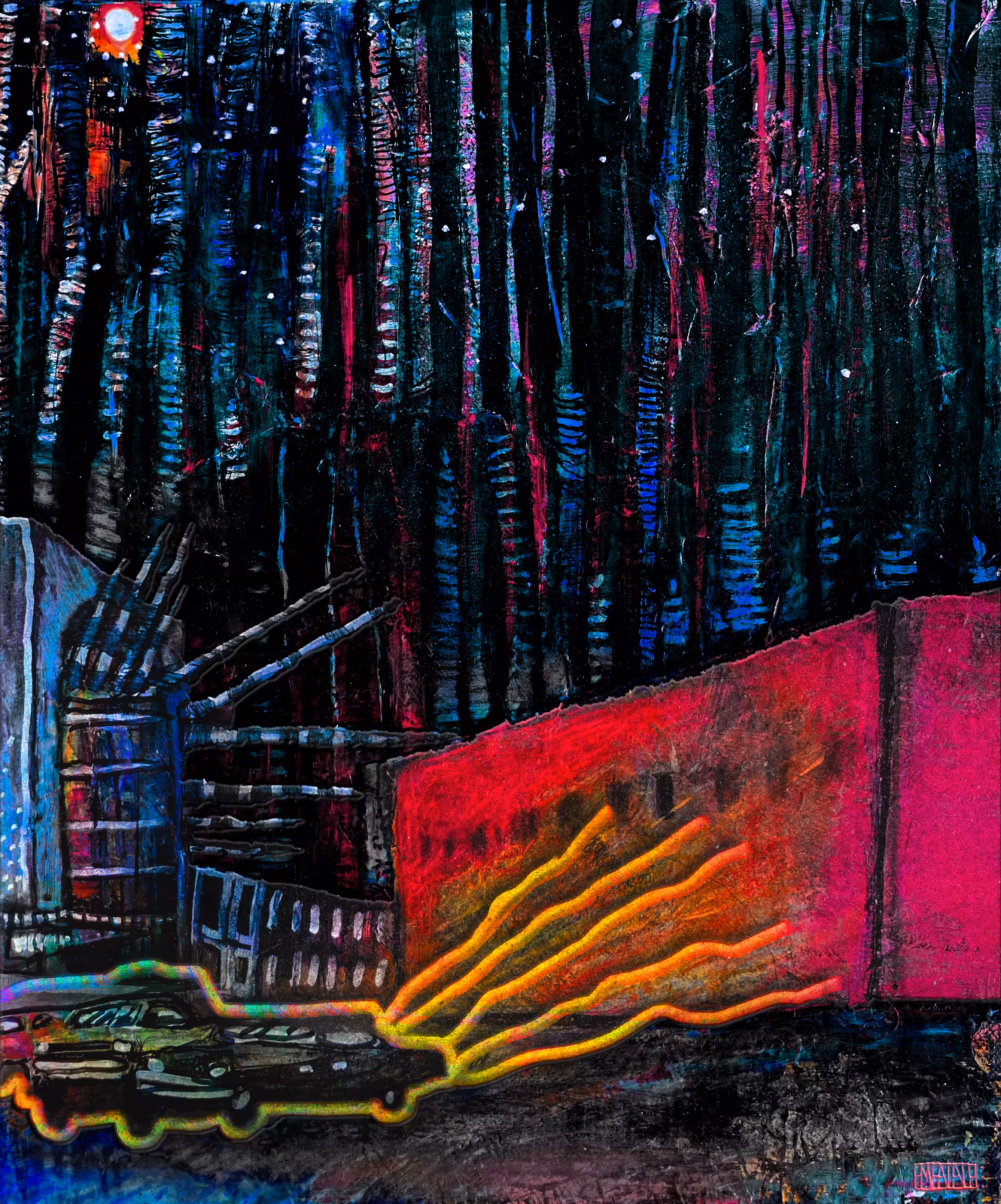 Tail Light Twilight 