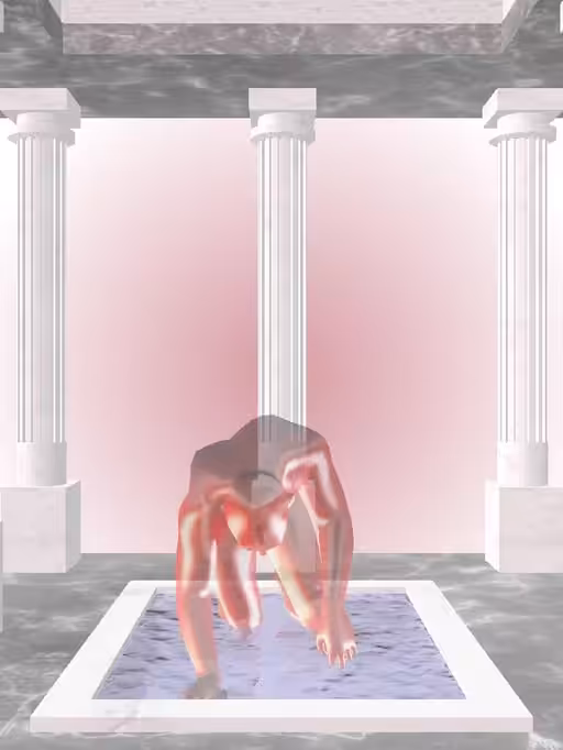 HeavenComputer: The Fading Crawling Bright Red Man #2338