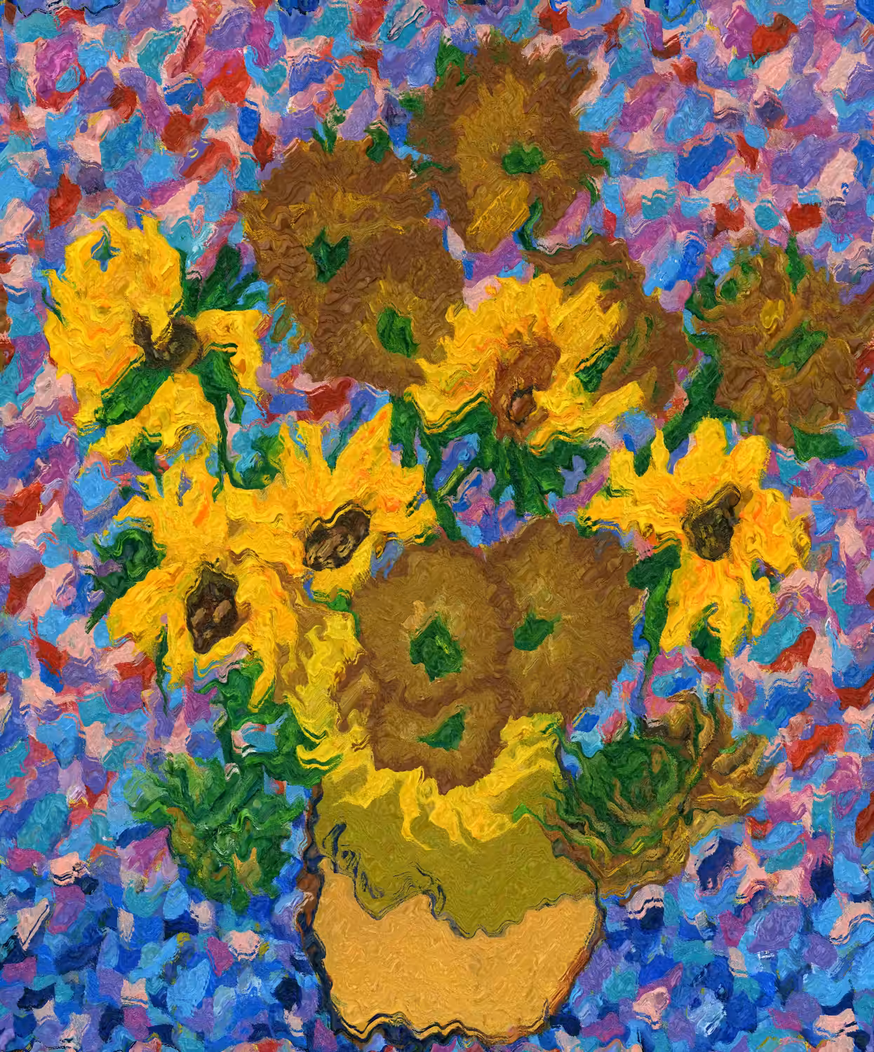 Sunflowers 1888 - 2021
