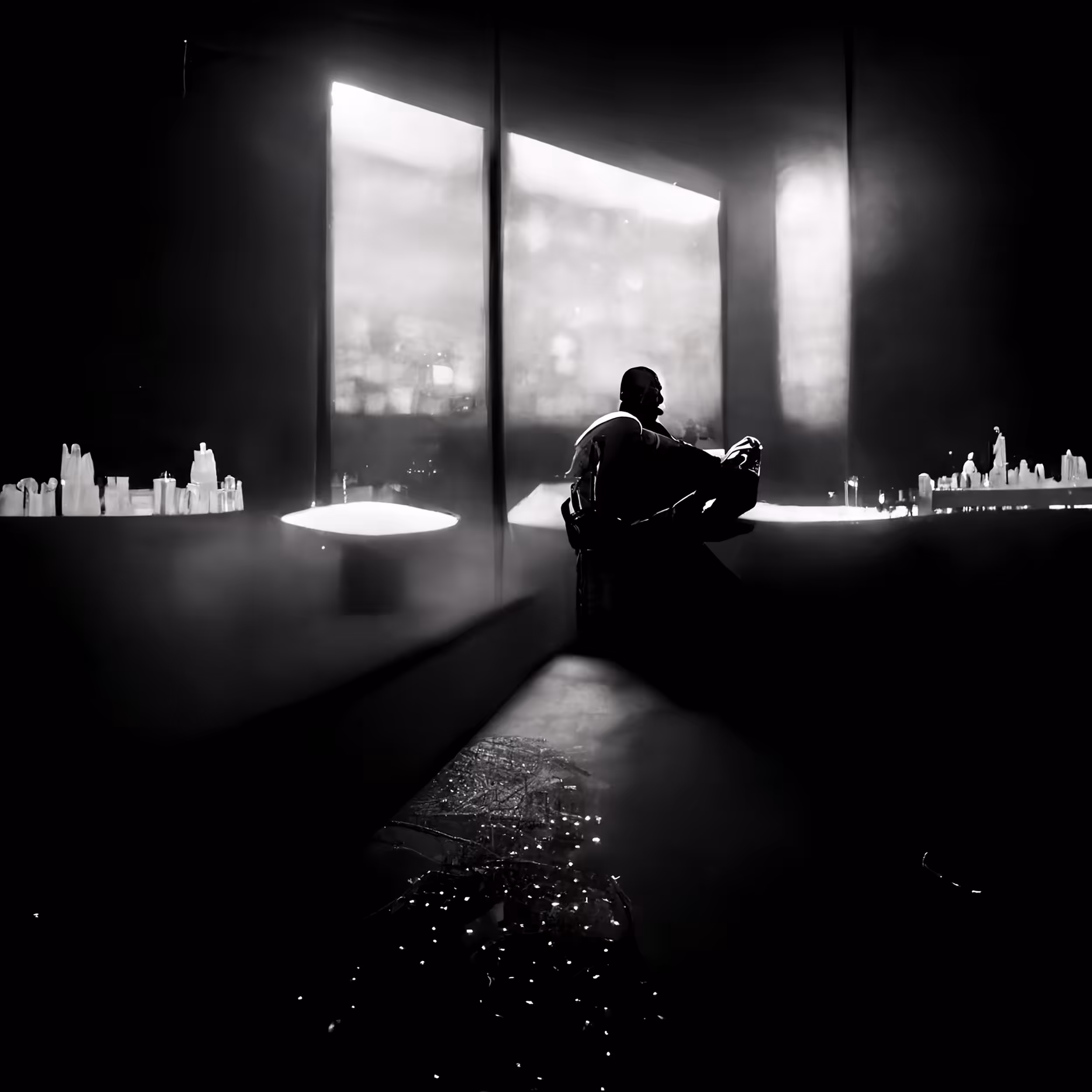 07B // Invisible Man Retreat by Gordon Parks, Second Attempt
