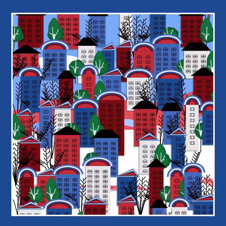 Colorful city #8