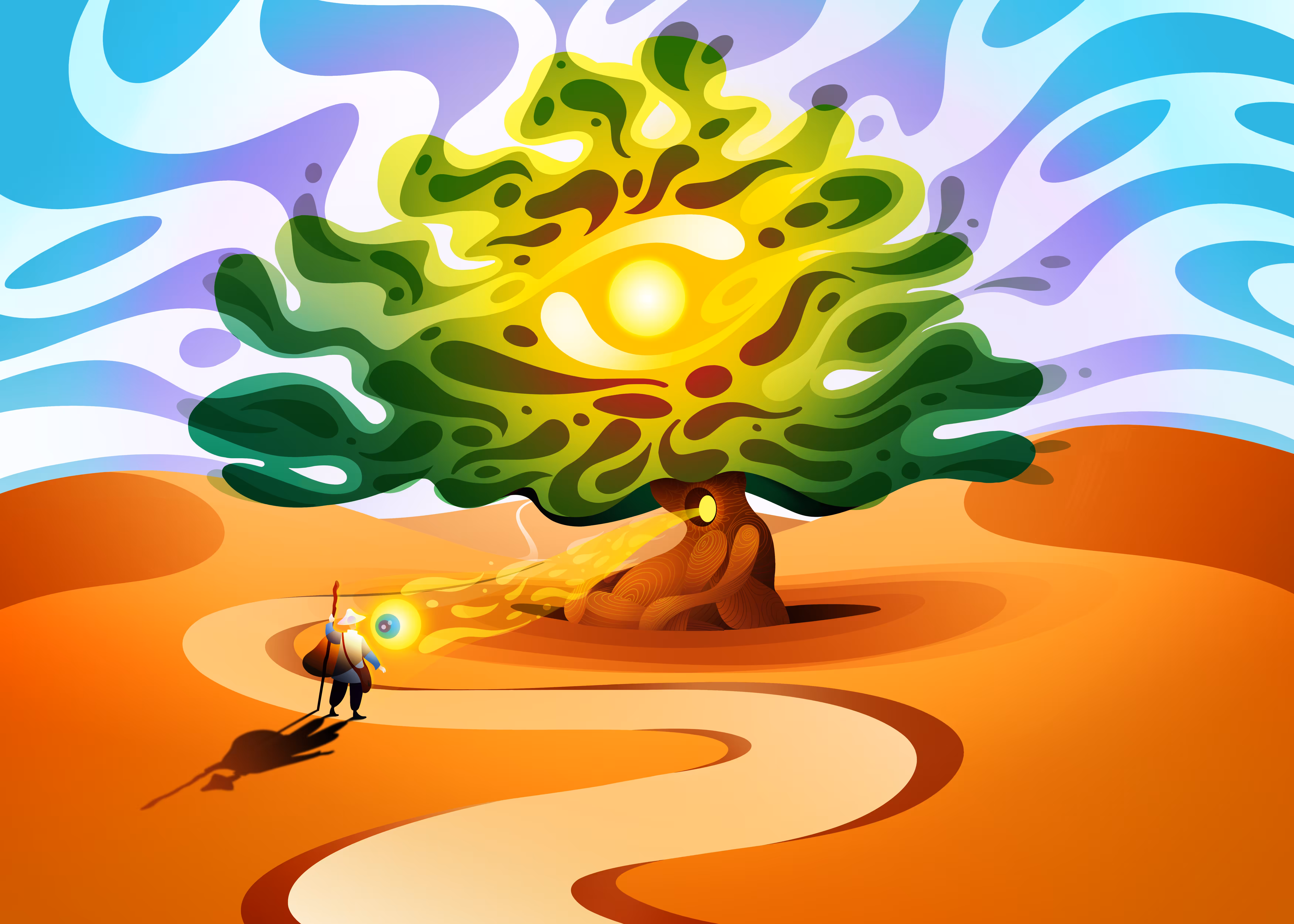 Wayfarer & The tree