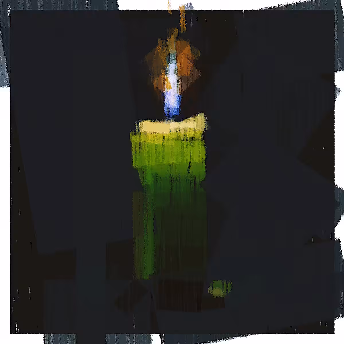 Flame and Candle