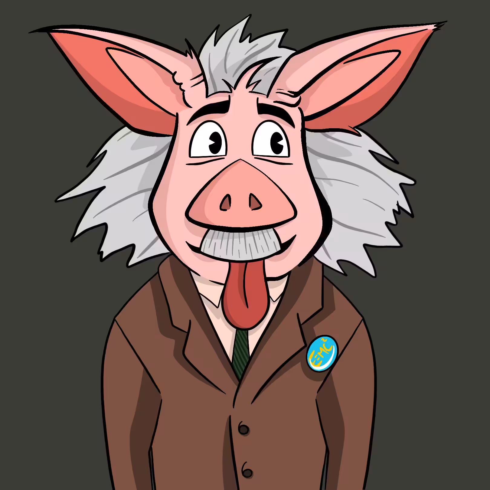 #1 JUST A PIG - EINSTEIN
