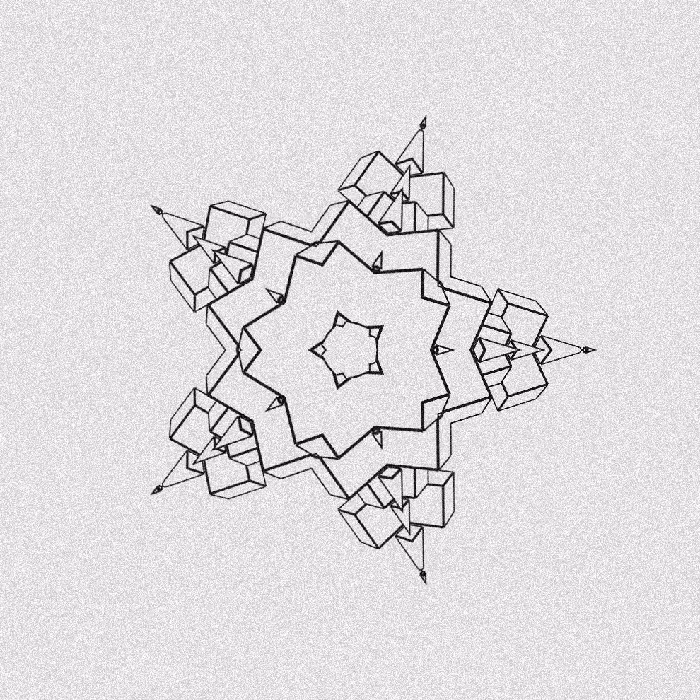 Monochrome Kaleido #337