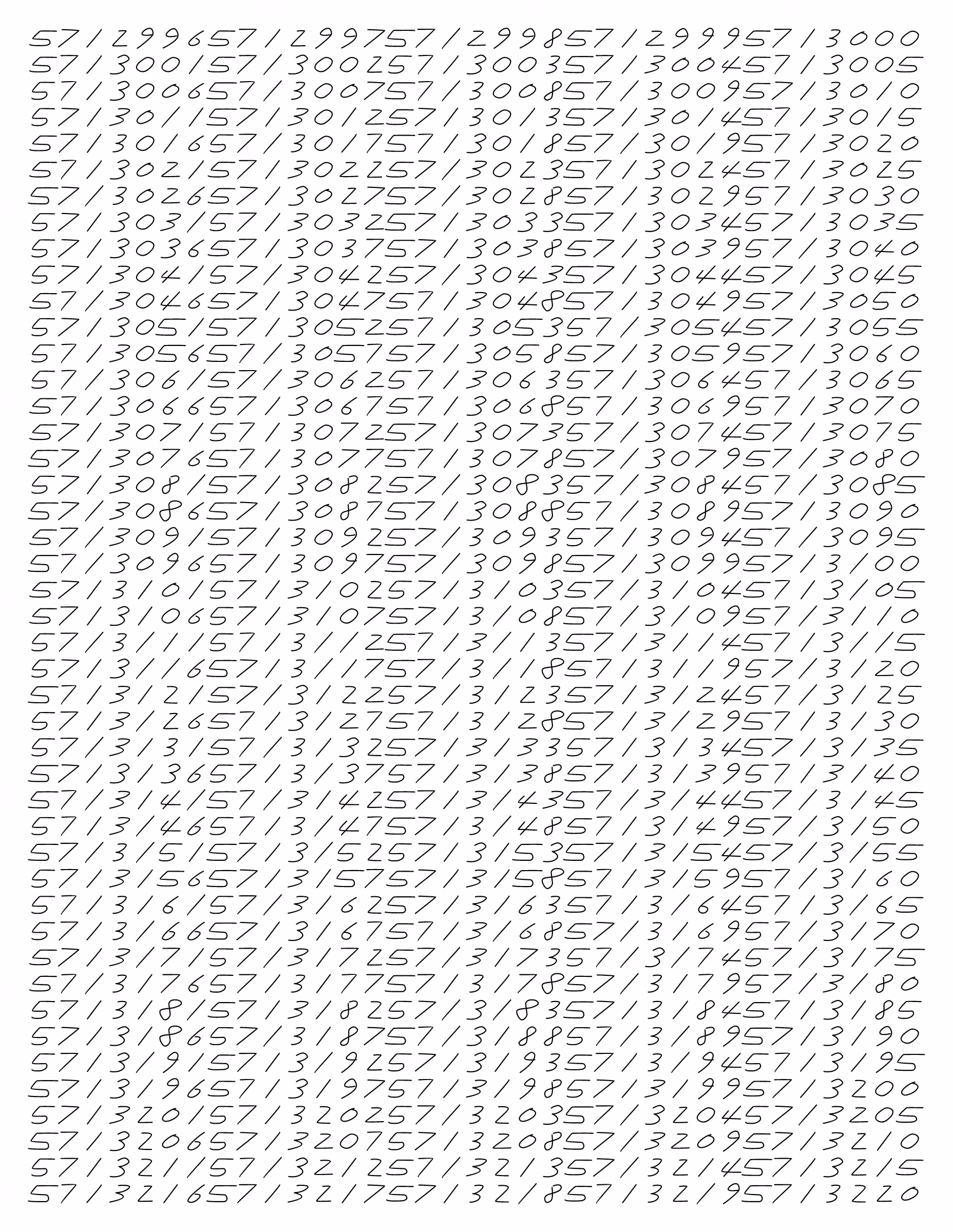 Endless (5,607,250 to Infinity) #342