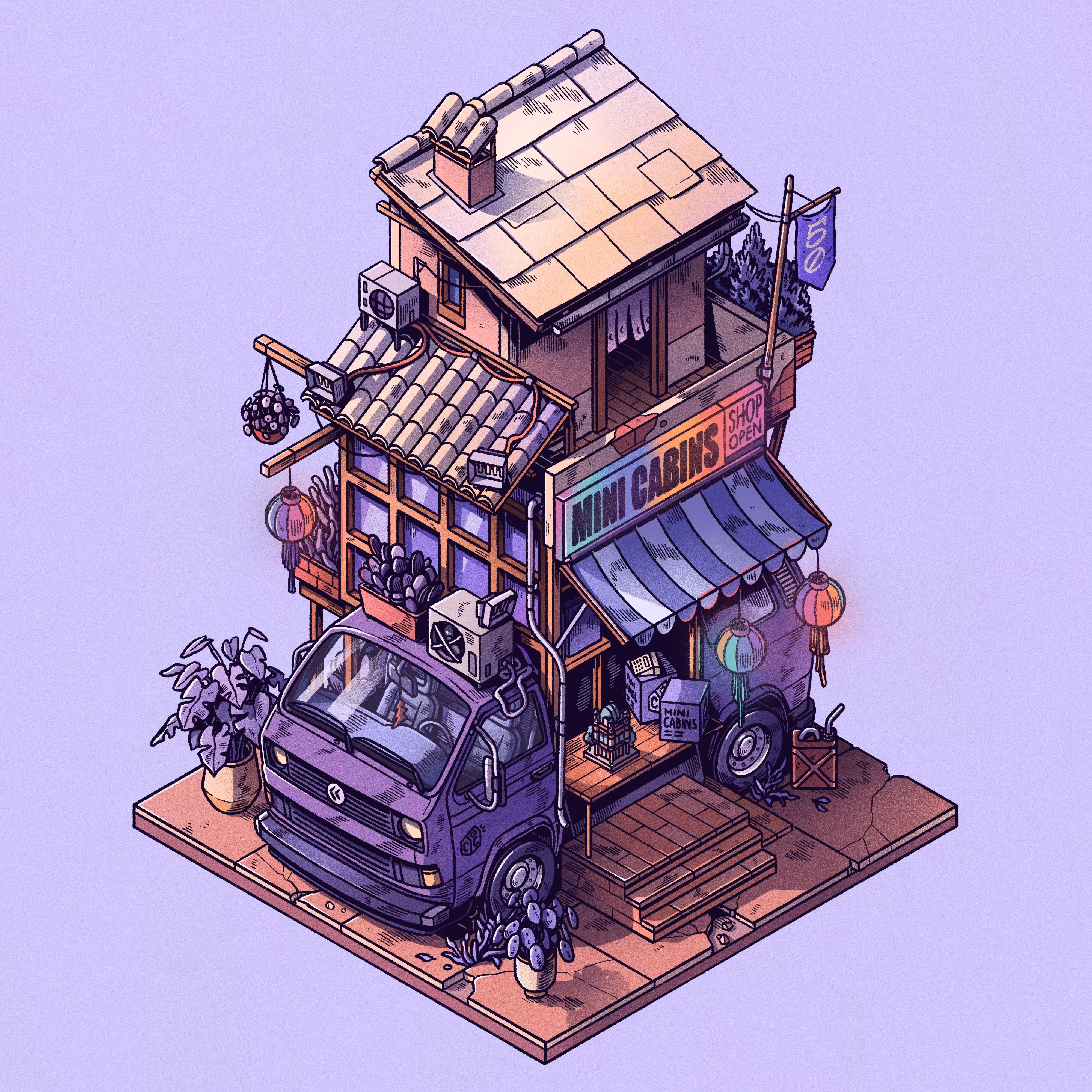 Curious Cabins #50: Caravan #45
