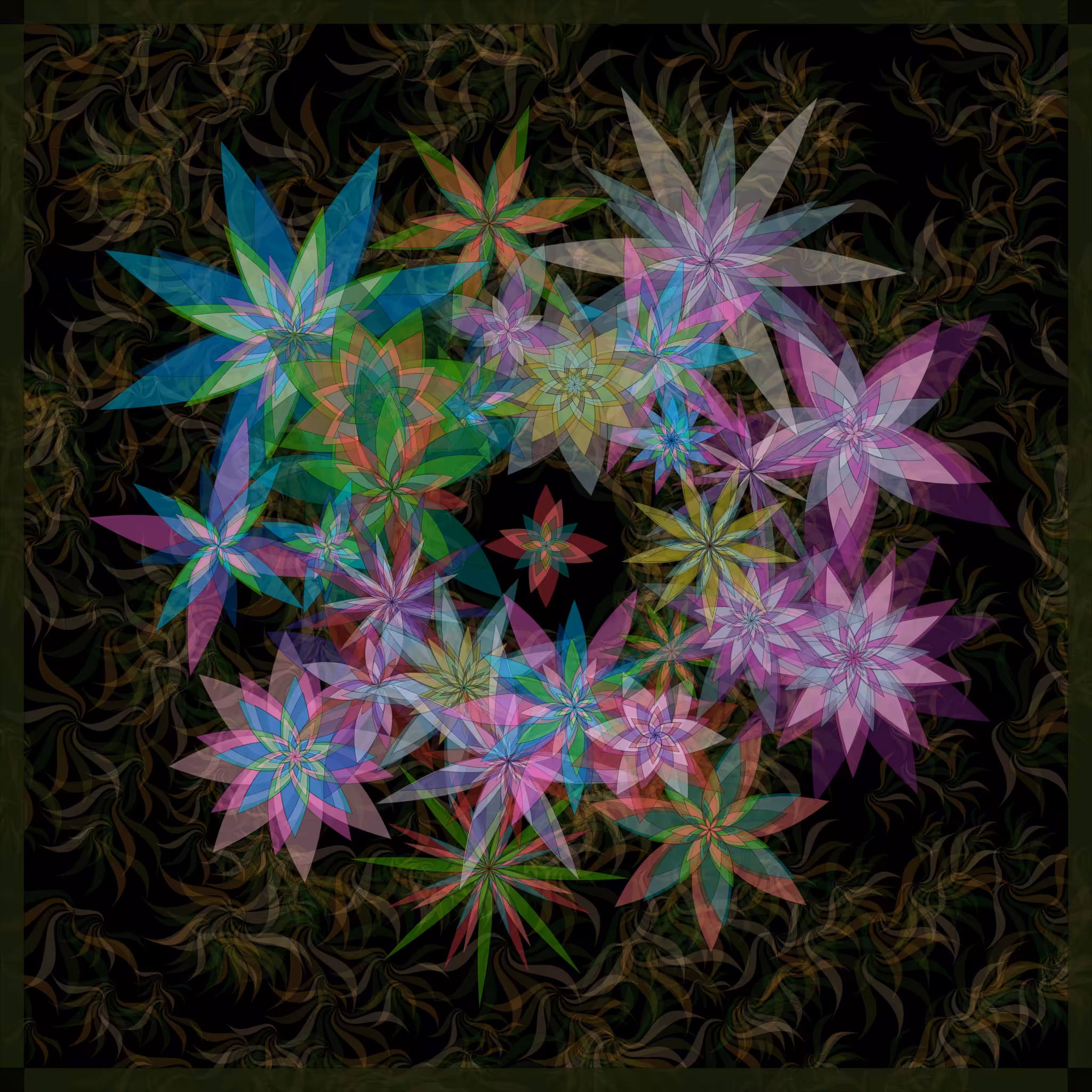 Bezier Garden #32