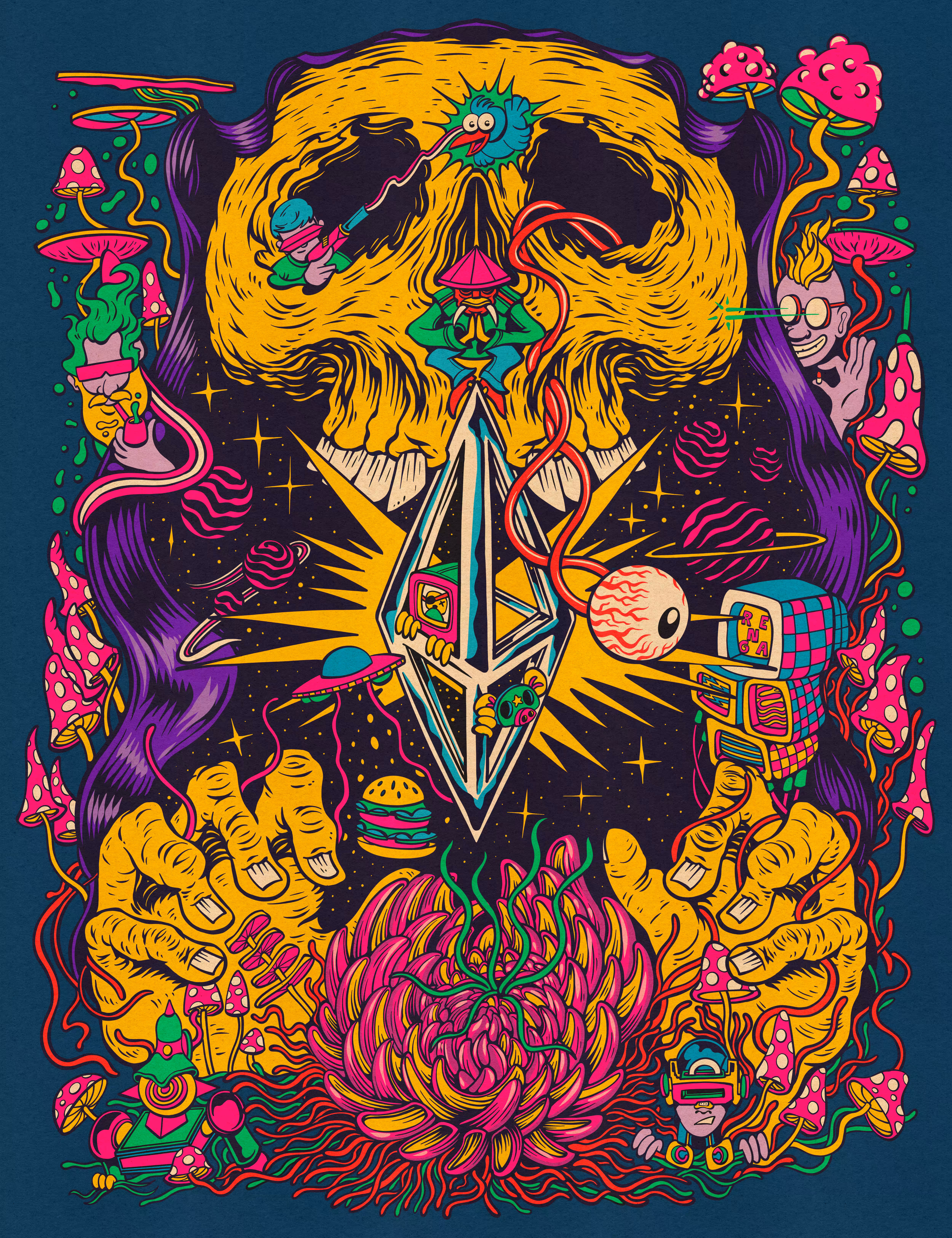 Apesthetics Streetwear - The Wizard