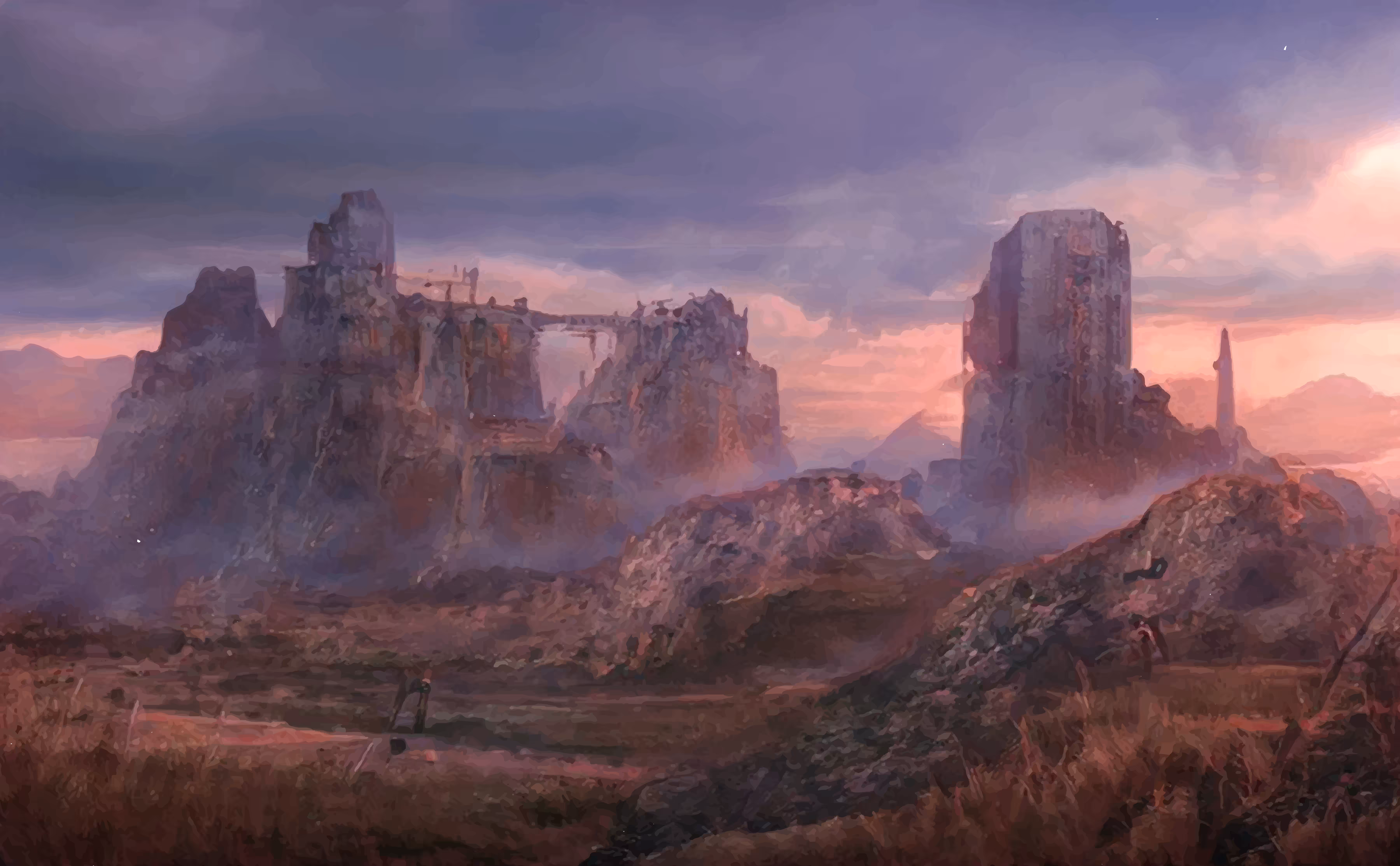 Ruins of a lost time