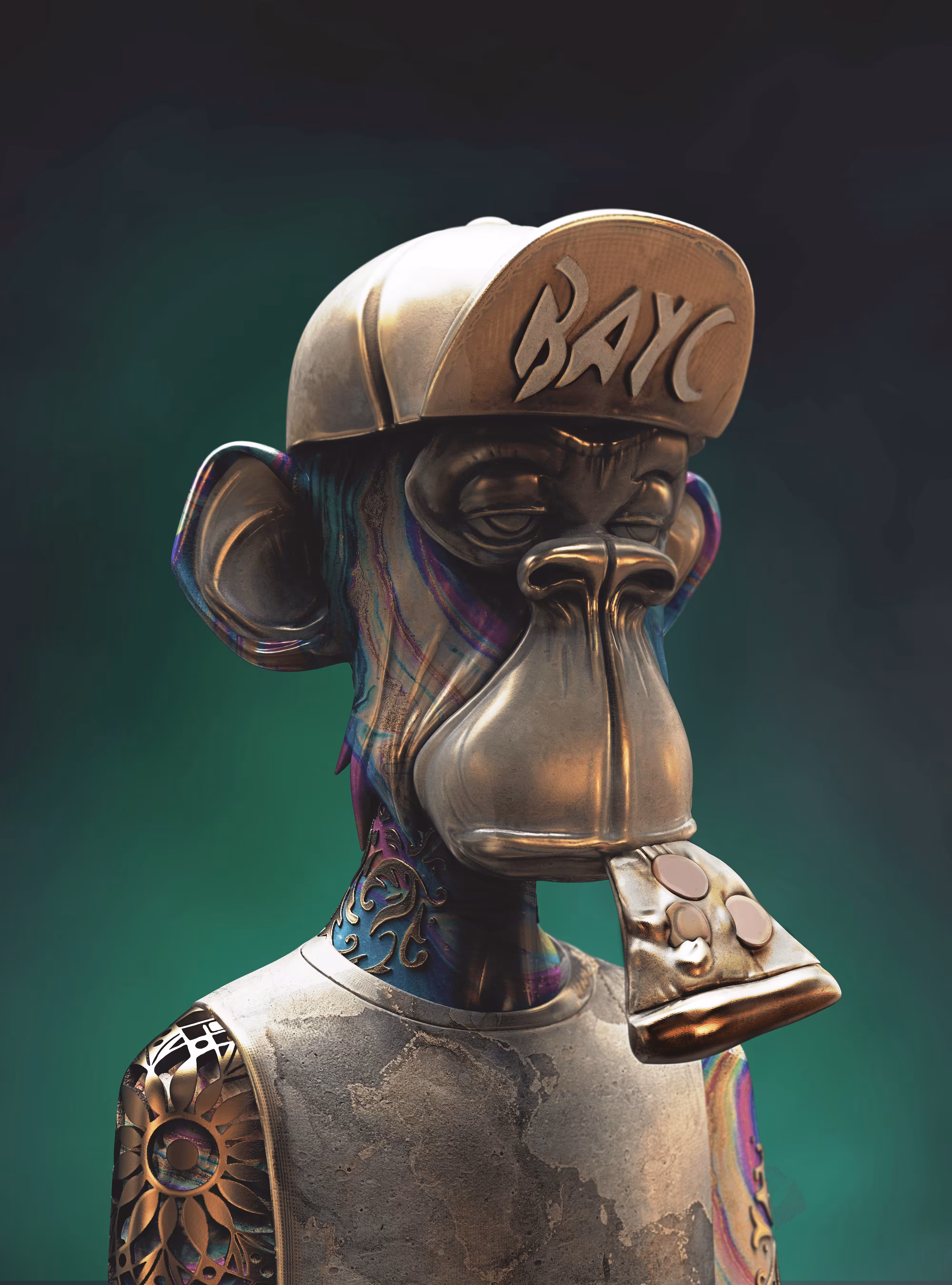 Bored Ape Set in Stone #3374