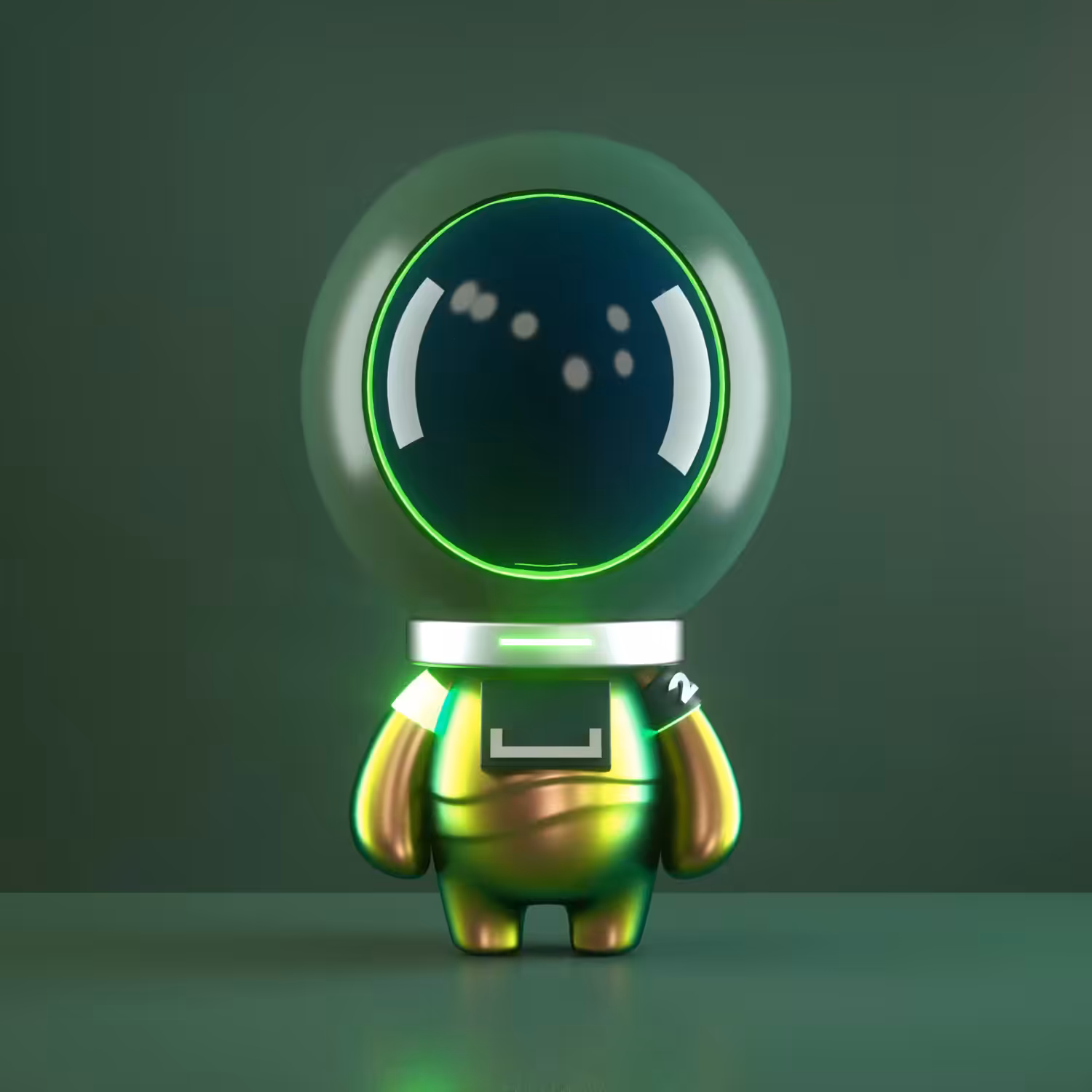 Astronaut #22 Aurora