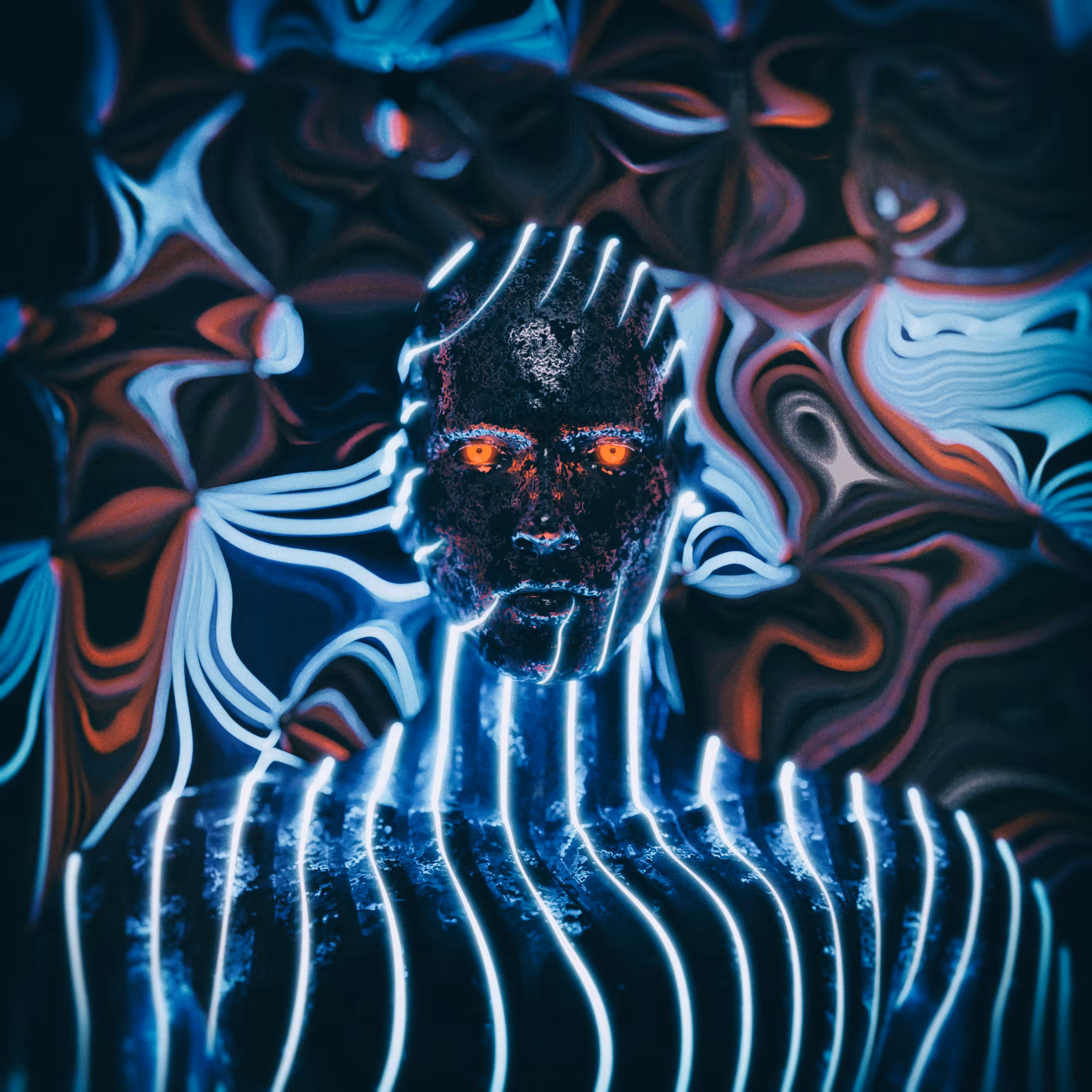 Lost in neon