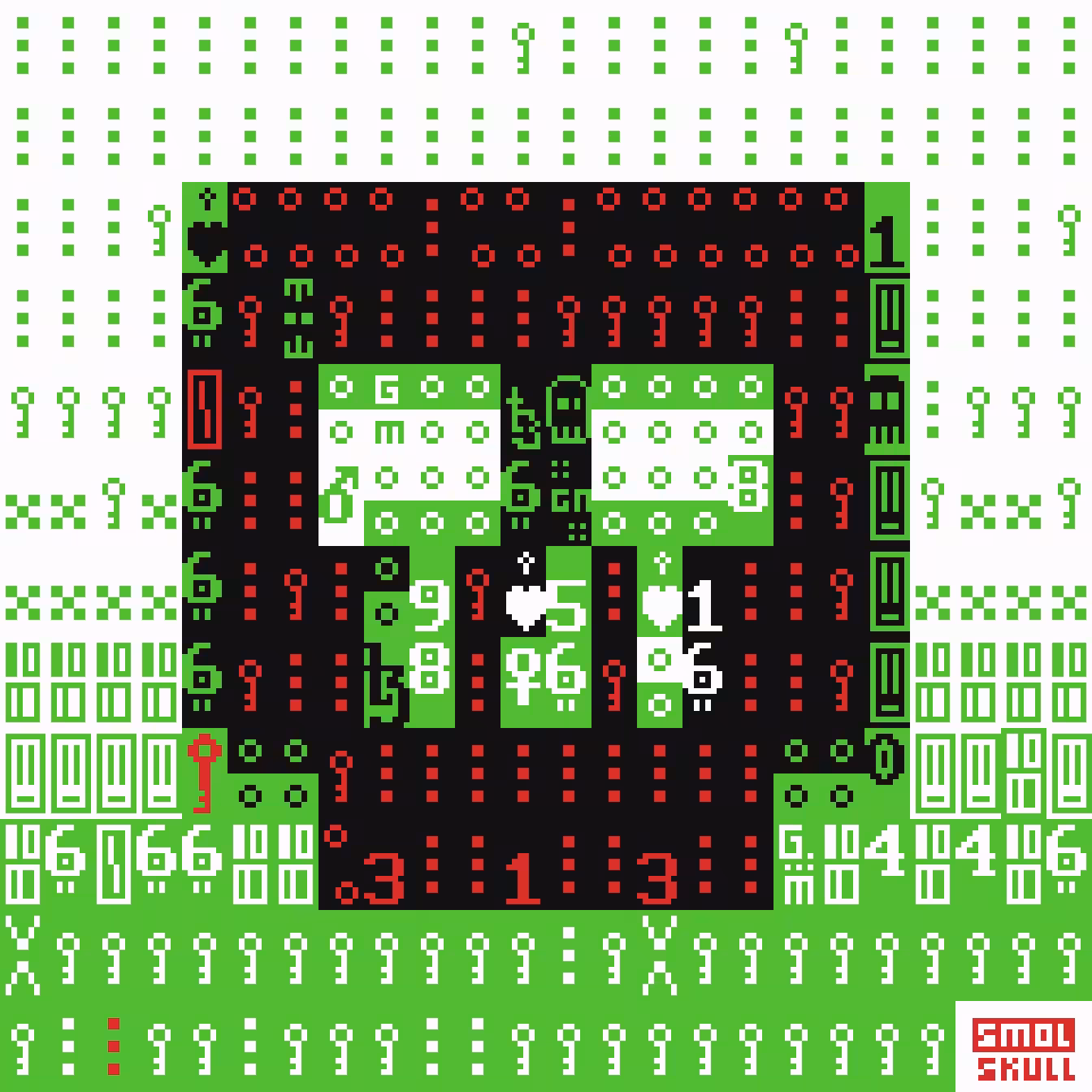 ASCII-SMOLSKULL #66