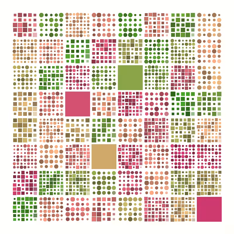 Pastel Grid #9