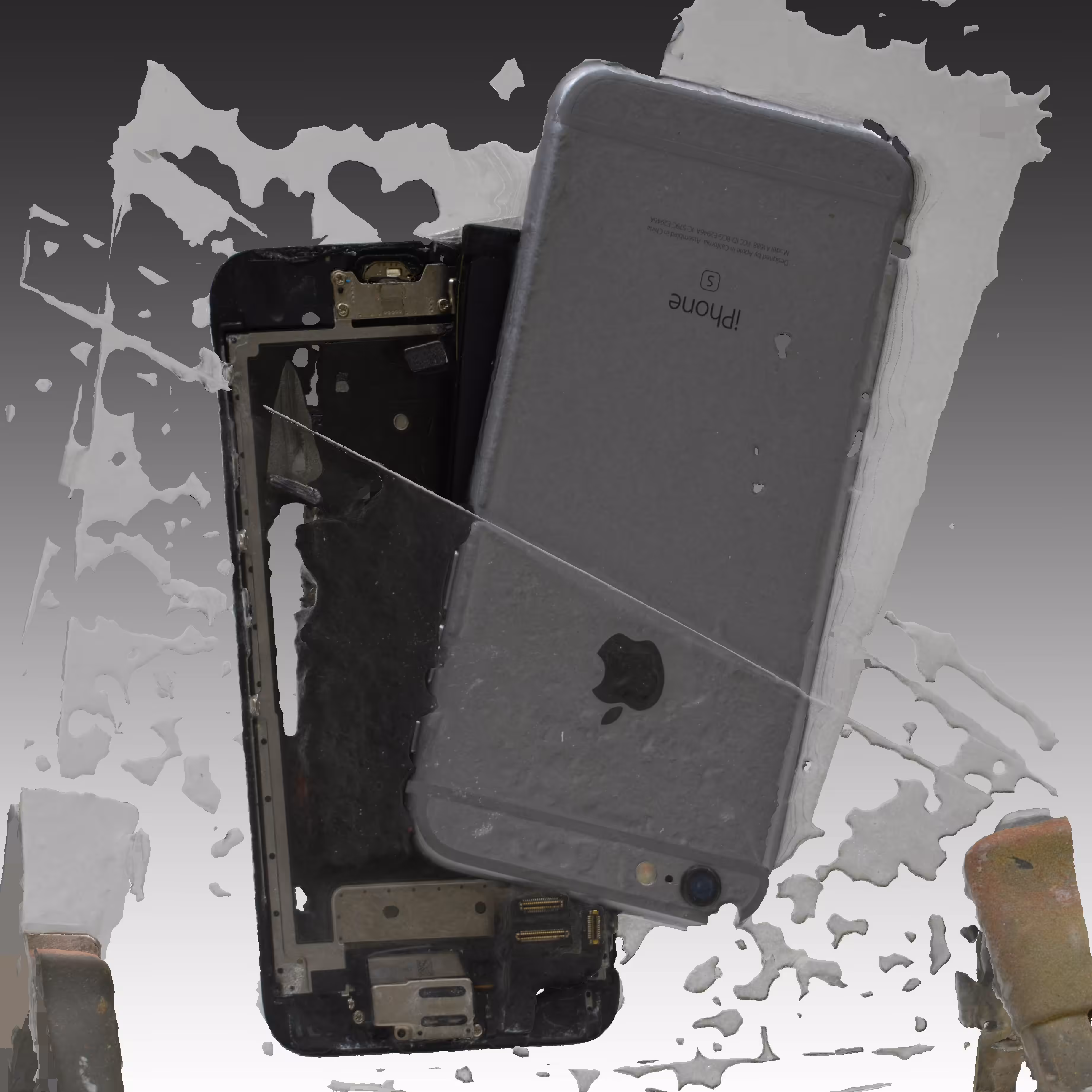 Disassembled iPhone 6s