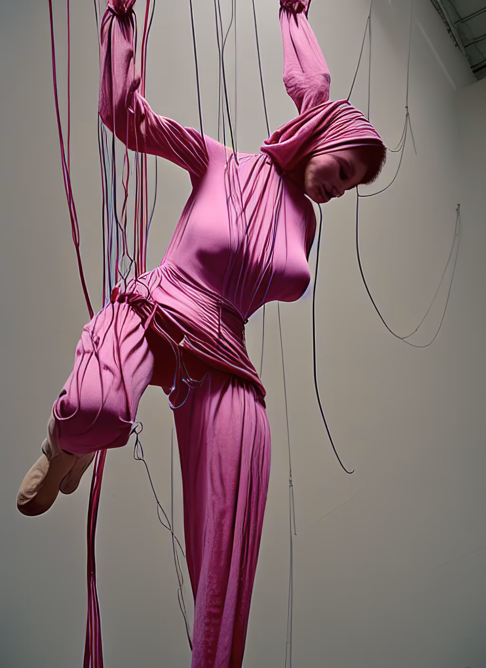 Girl in the Pink Handkerchief