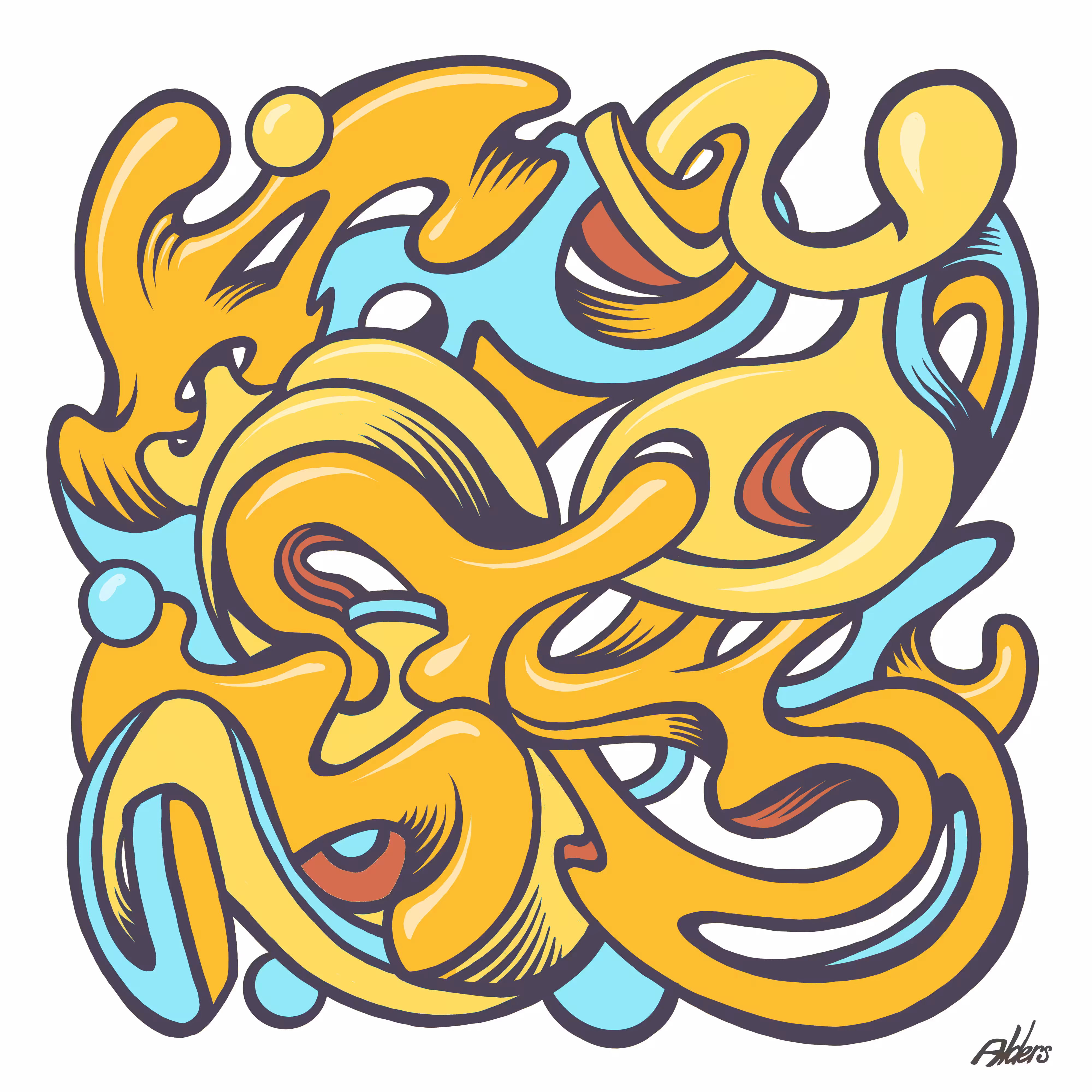 Hydroglyphics # 28